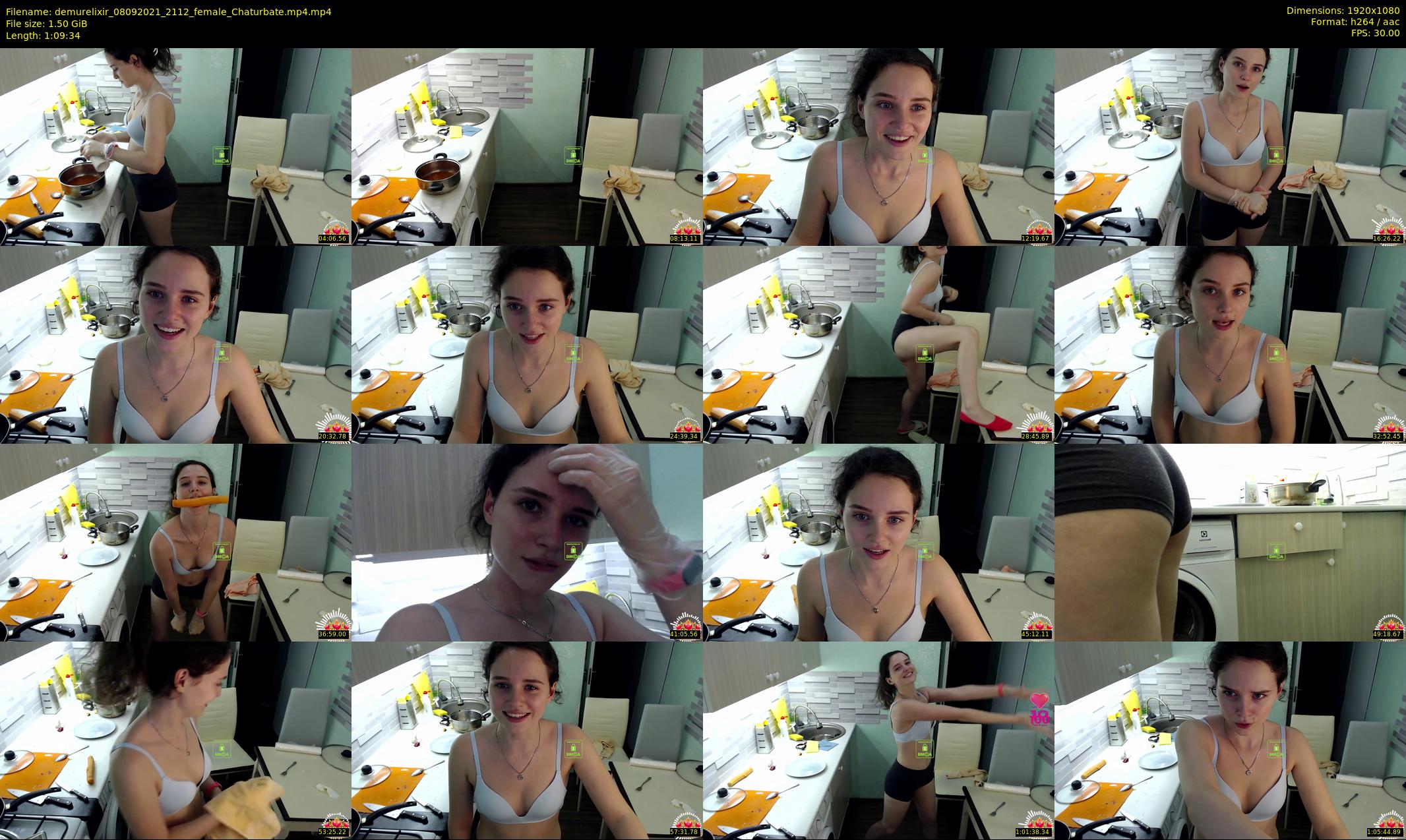 demurelixir — 70 minute Chaturbate female cam show recording, 1080p, Sep 8, 2021