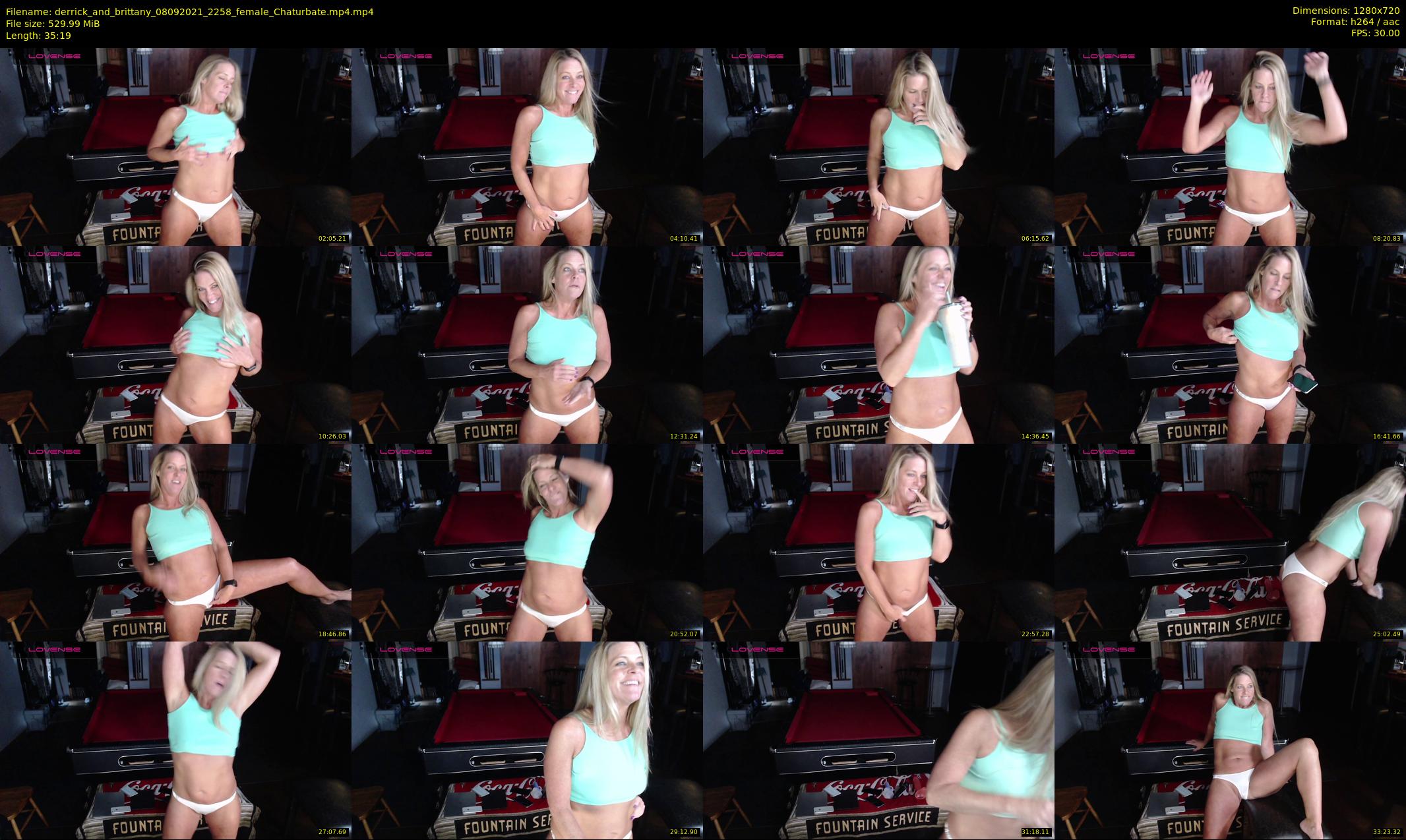 derrick_and_brittany — 36 minute Chaturbate couple cam show recording, 720p, Sep 8, 2021