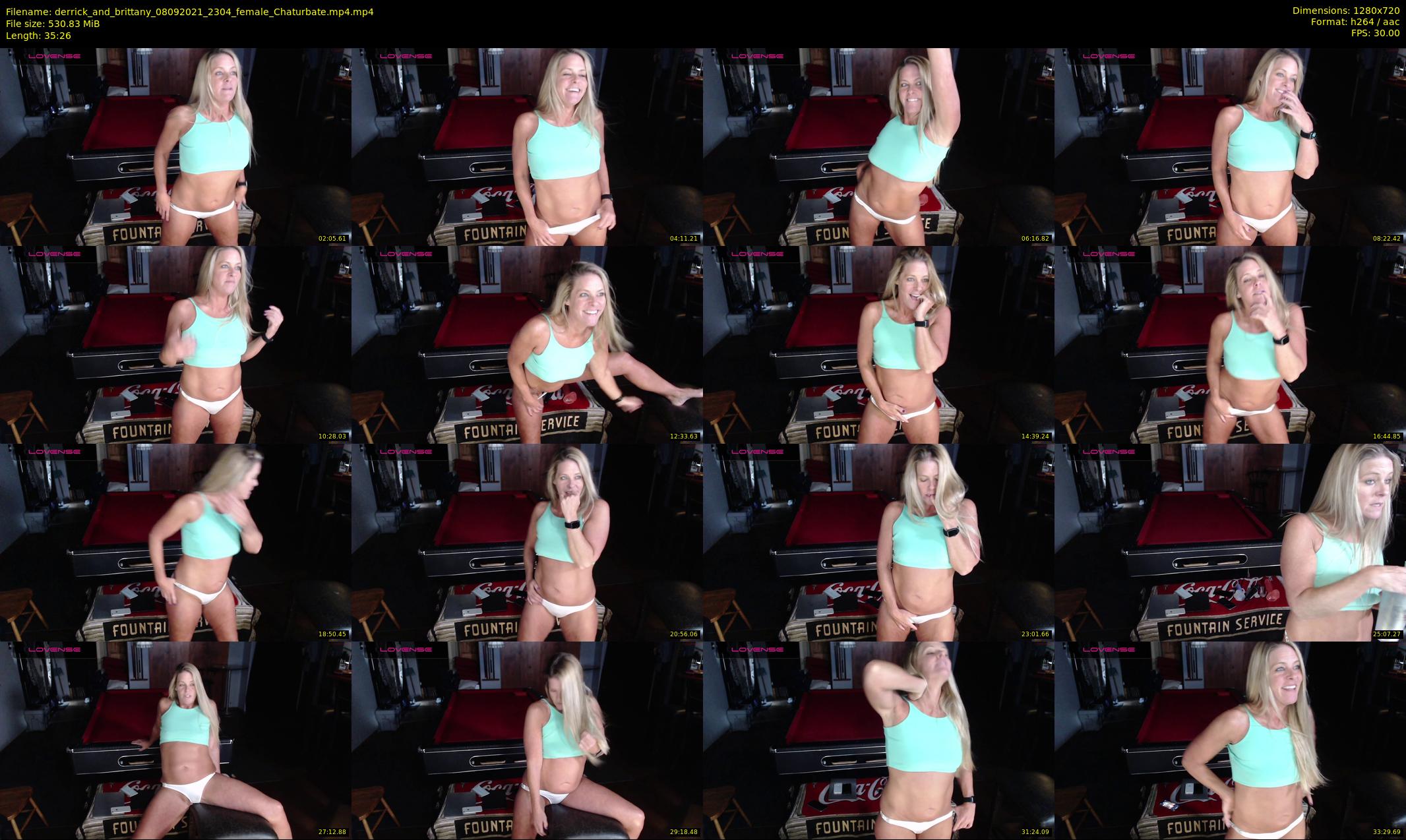 derrick_and_brittany — 36 minute Chaturbate couple cam show recording, 720p, Sep 8, 2021