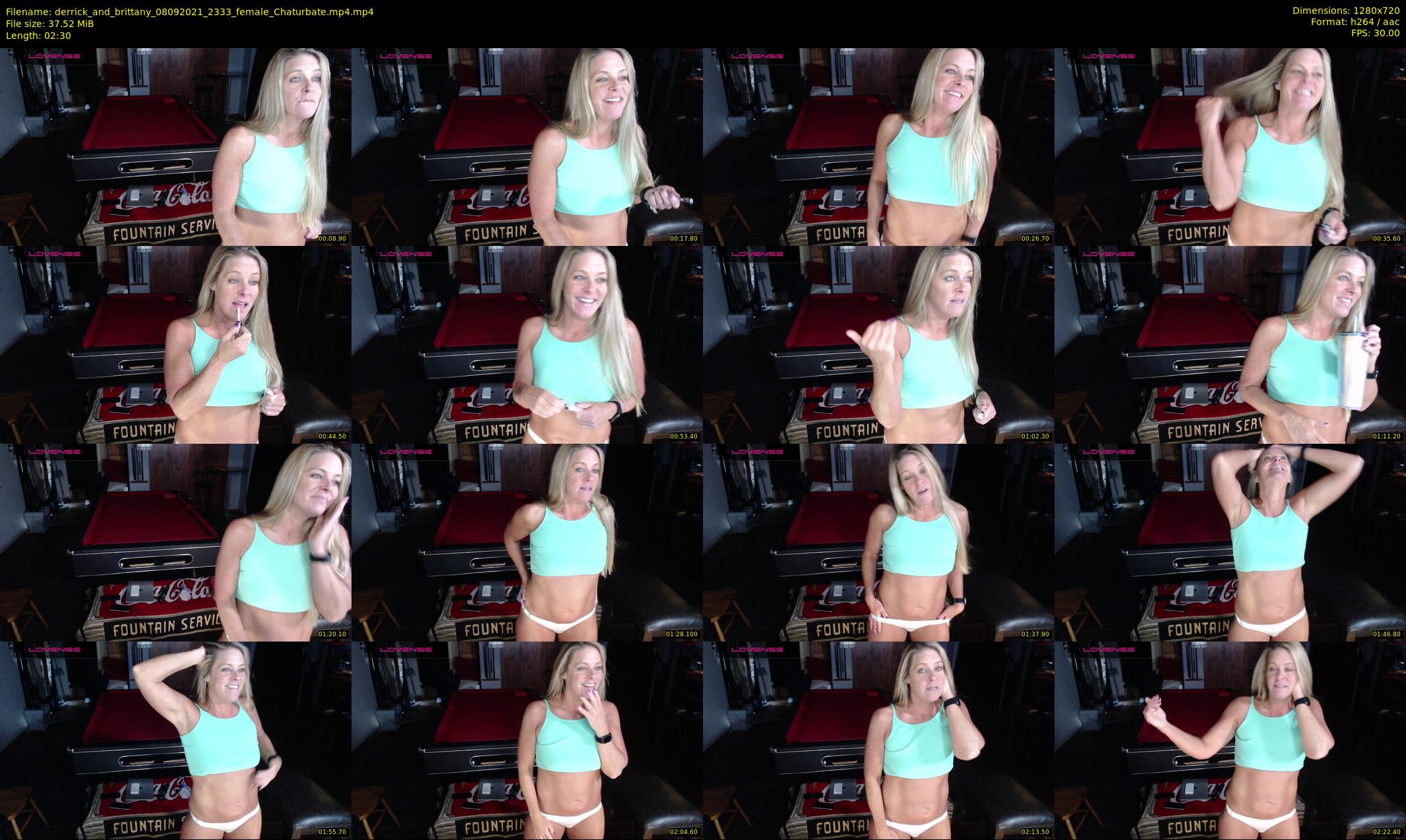 derrick_and_brittany — 3 minute Chaturbate couple cam show recording, 720p, Sep 8, 2021