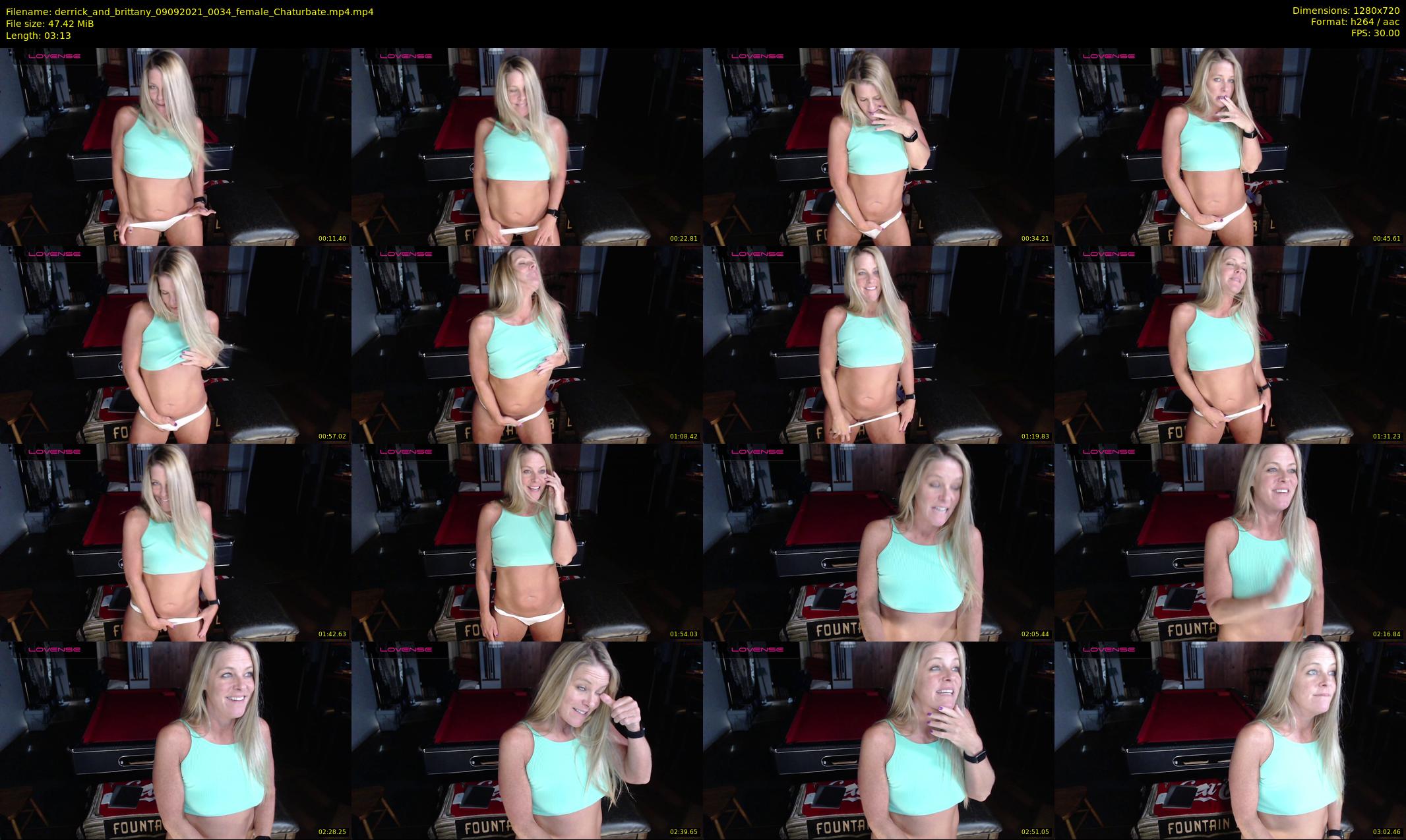 derrick_and_brittany — 4 minute Chaturbate couple cam show recording, 720p, Sep 9, 2021