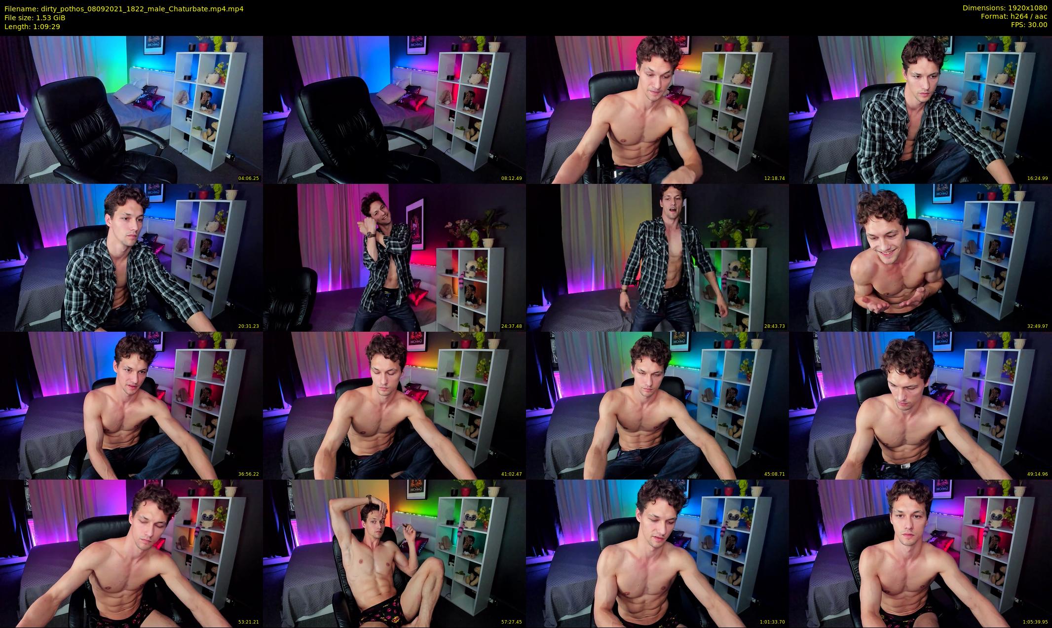 dirty_pothos — 70 minute Chaturbate male cam show recording, 1080p, Sep 8, 2021