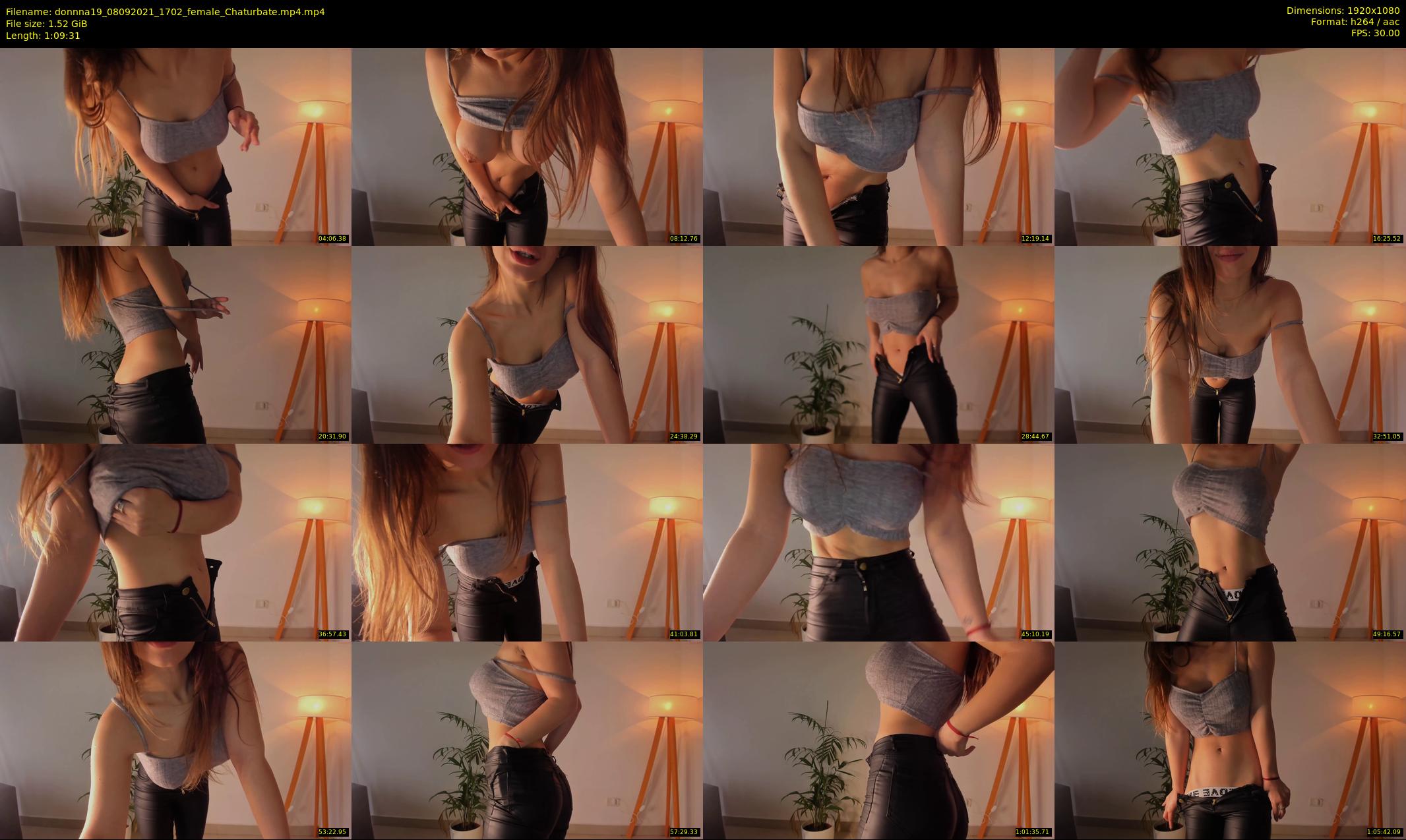 donnna19 — 70 minute Chaturbate female cam show recording, 1080p, Sep 8, 2021