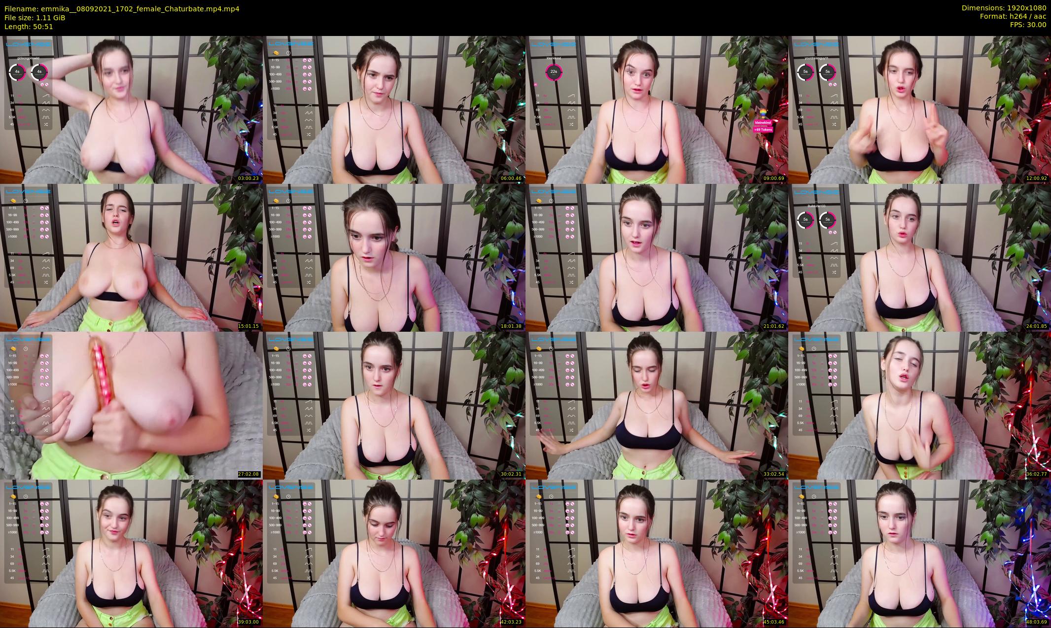 emmika_ — 51 minute Chaturbate female cam show recording, 1080p, Sep 8, 2021