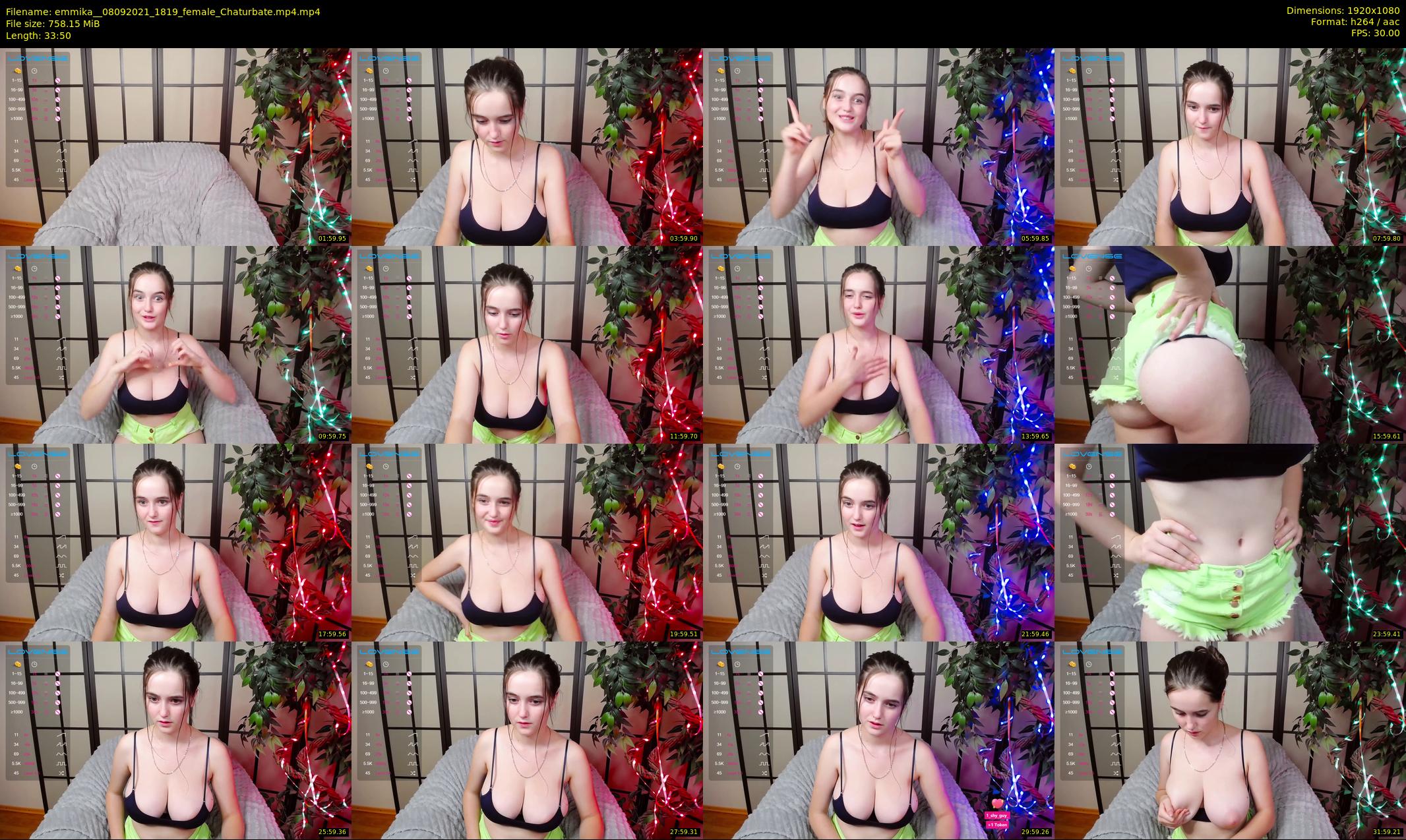 emmika_ — 34 minute Chaturbate female cam show recording, 1080p, Sep 8, 2021