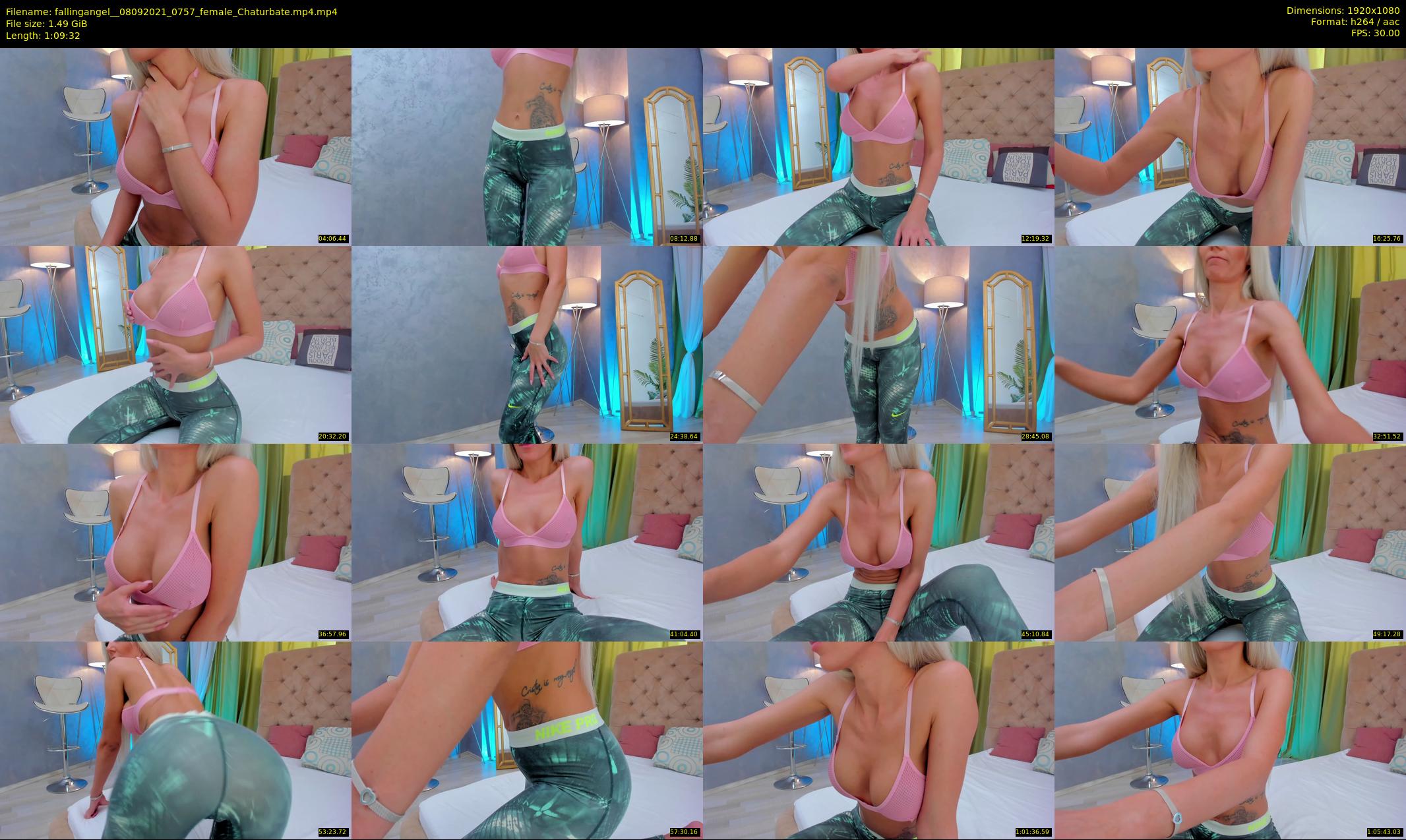 fallingangel_ — 70 minute Chaturbate female cam show recording, 1080p, Sep 8, 2021