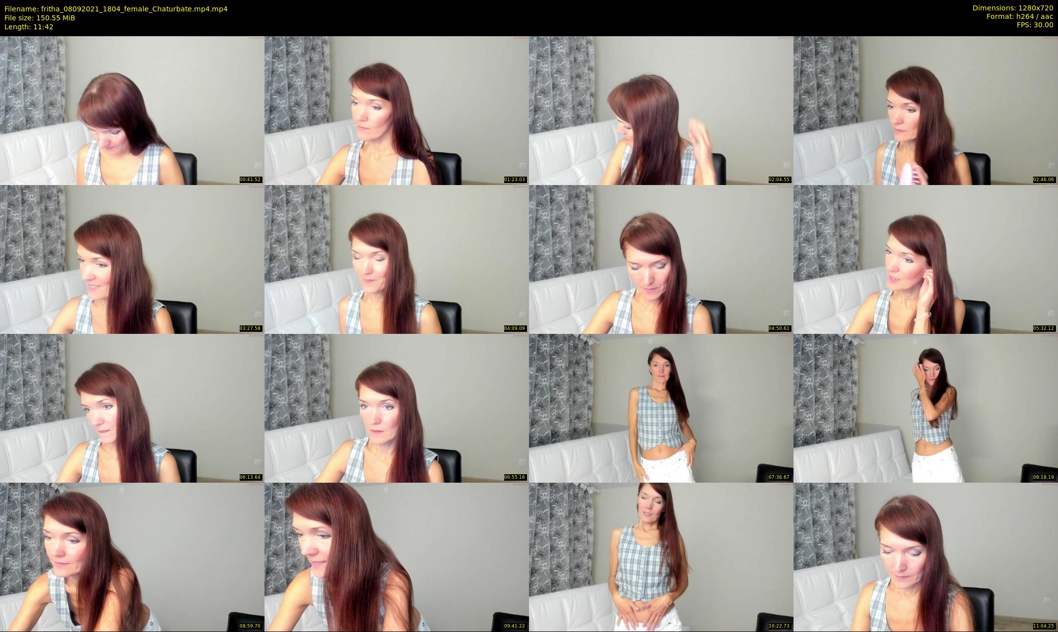 fritha — 12 minute Chaturbate female cam show recording, 720p, Sep 8, 2021