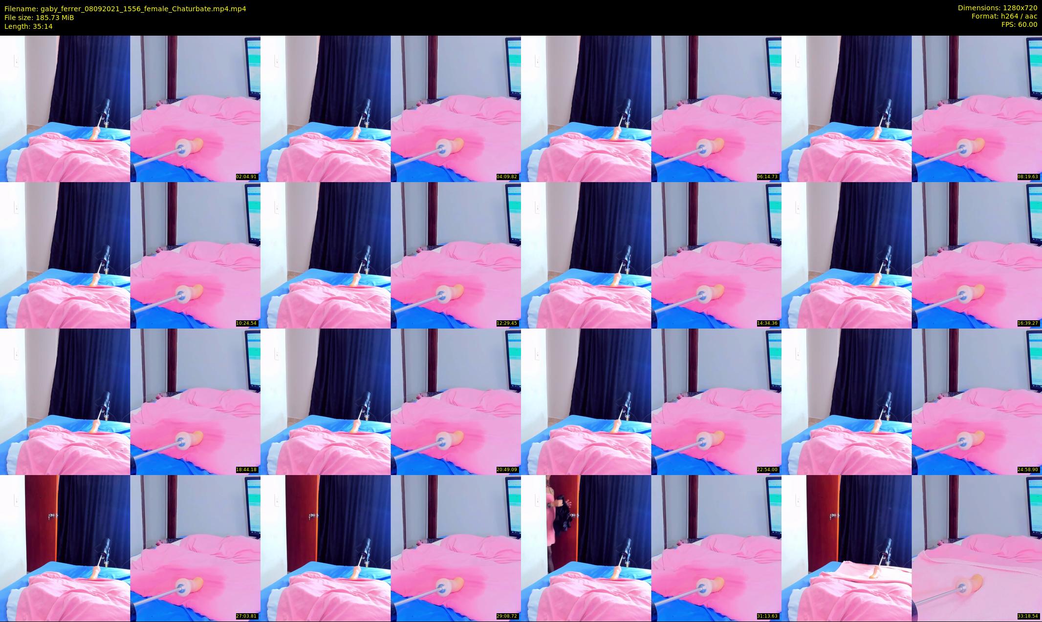 gaby_ferrer — 36 minute Chaturbate female cam show recording, 720p, Sep 8, 2021