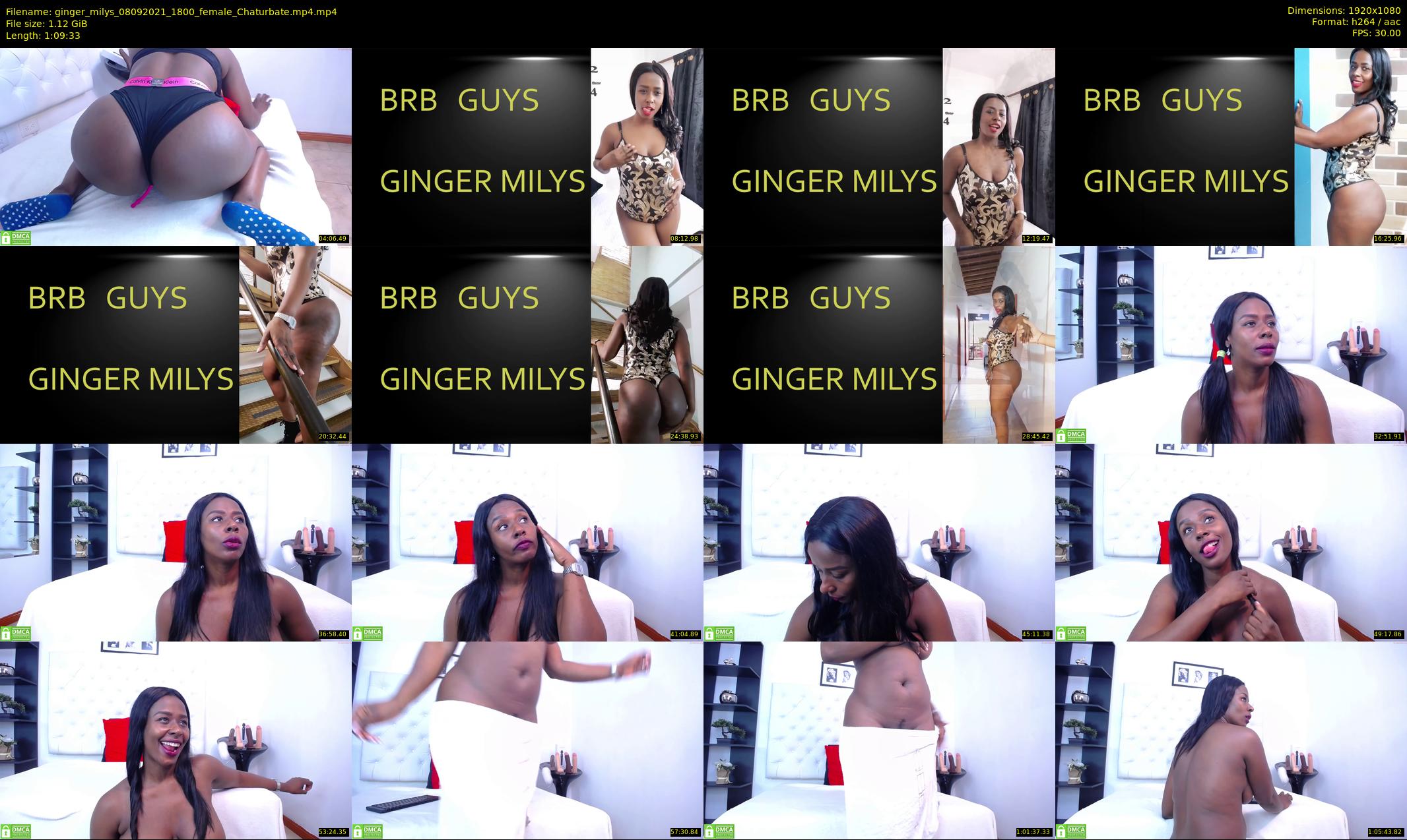 ginger_milys — 70 minute Chaturbate female cam show recording, 1080p, Sep 8, 2021