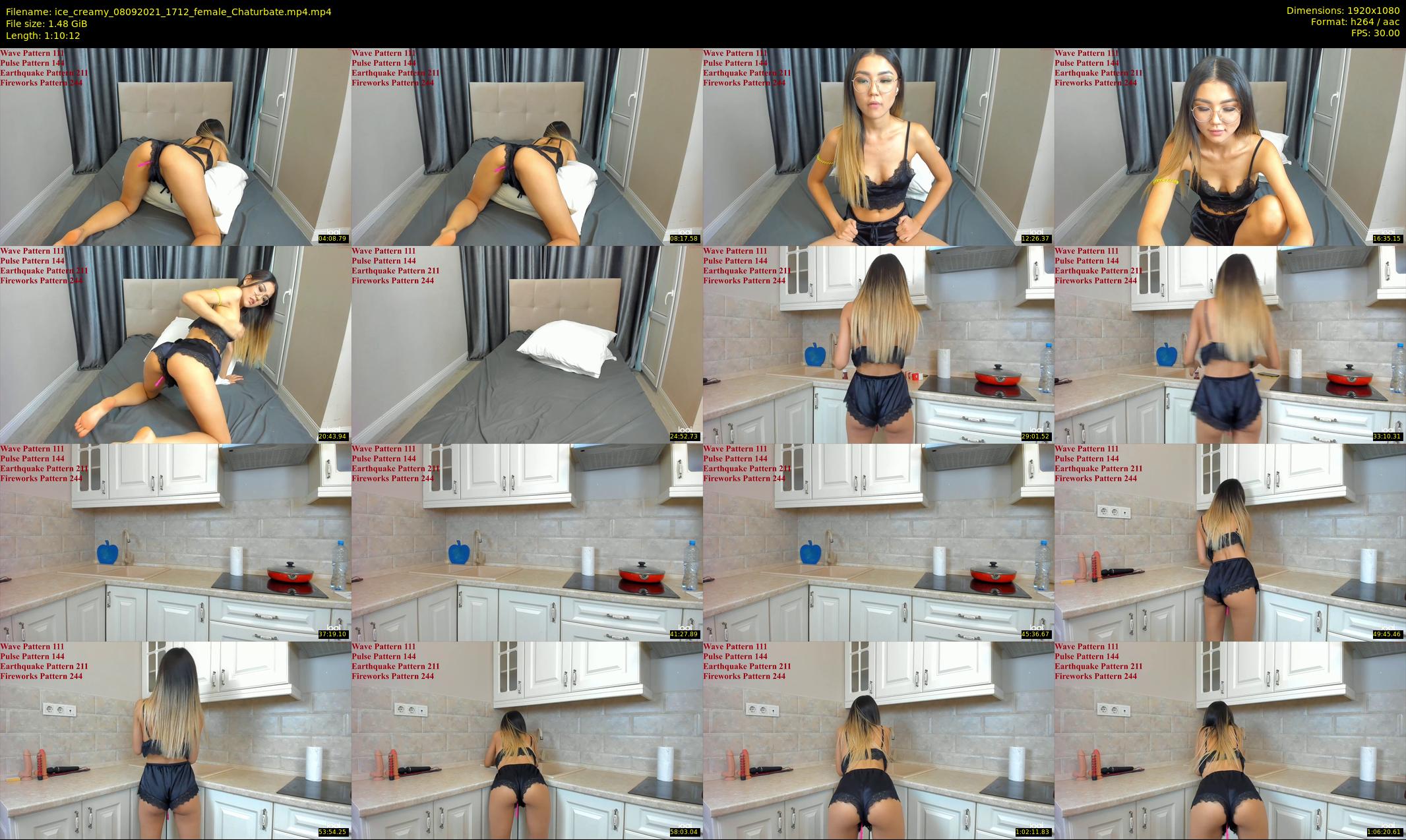 ice_creamy — 71 minute Chaturbate female cam show recording, 1080p, Sep 8, 2021
