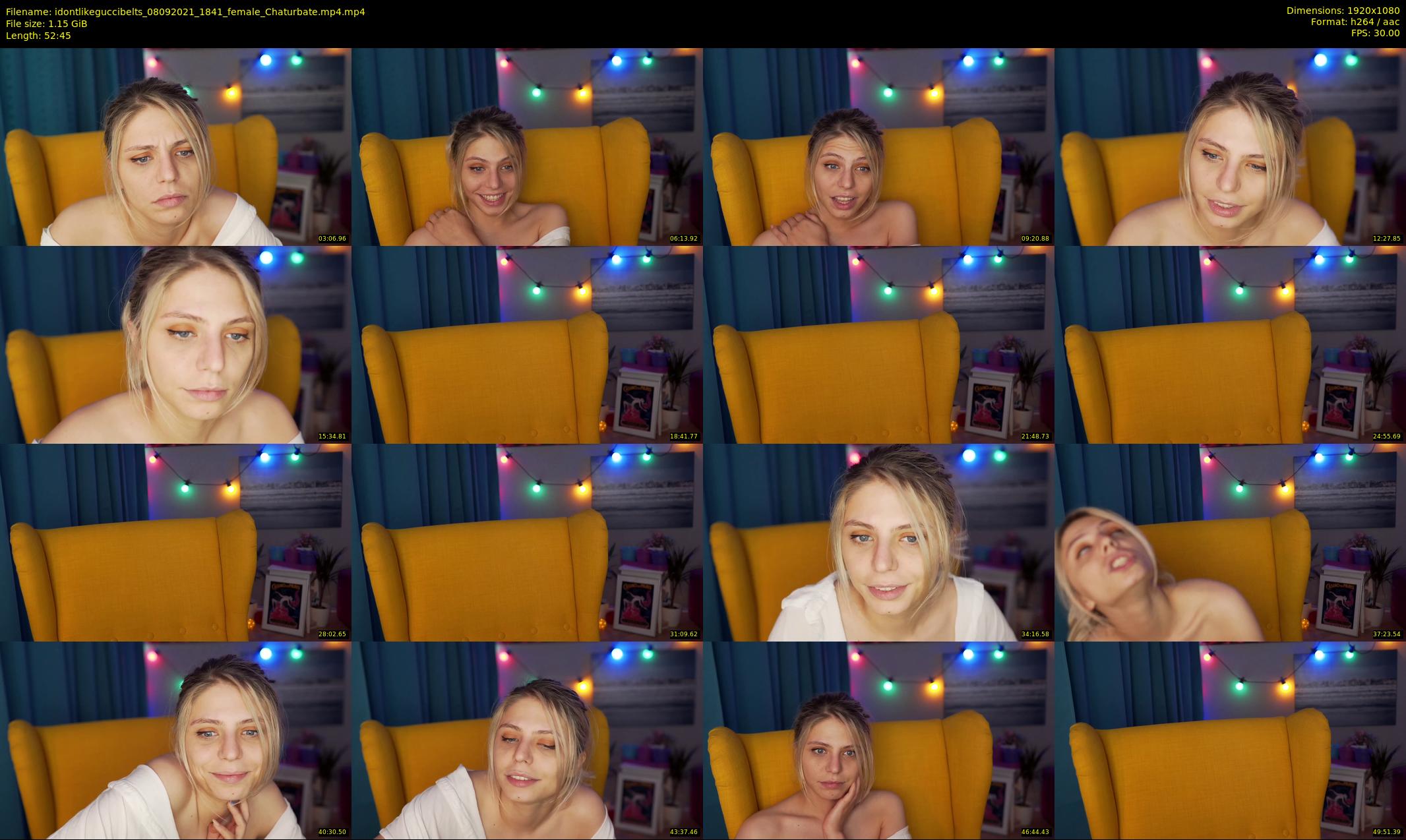 idontlikeguccibelts — 53 minute Chaturbate female cam show recording, 1080p, Sep 8, 2021