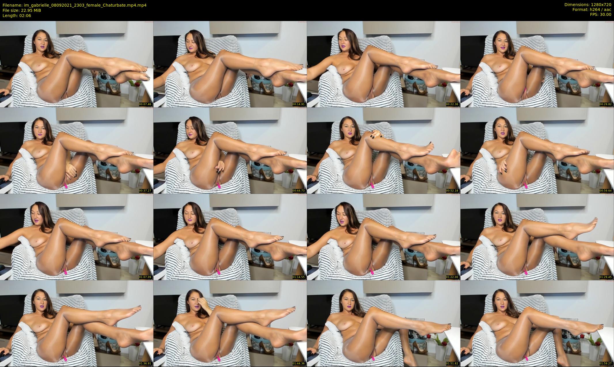 im_gabrielle — 3 minute Chaturbate female cam show recording, 720p, Sep 8, 2021