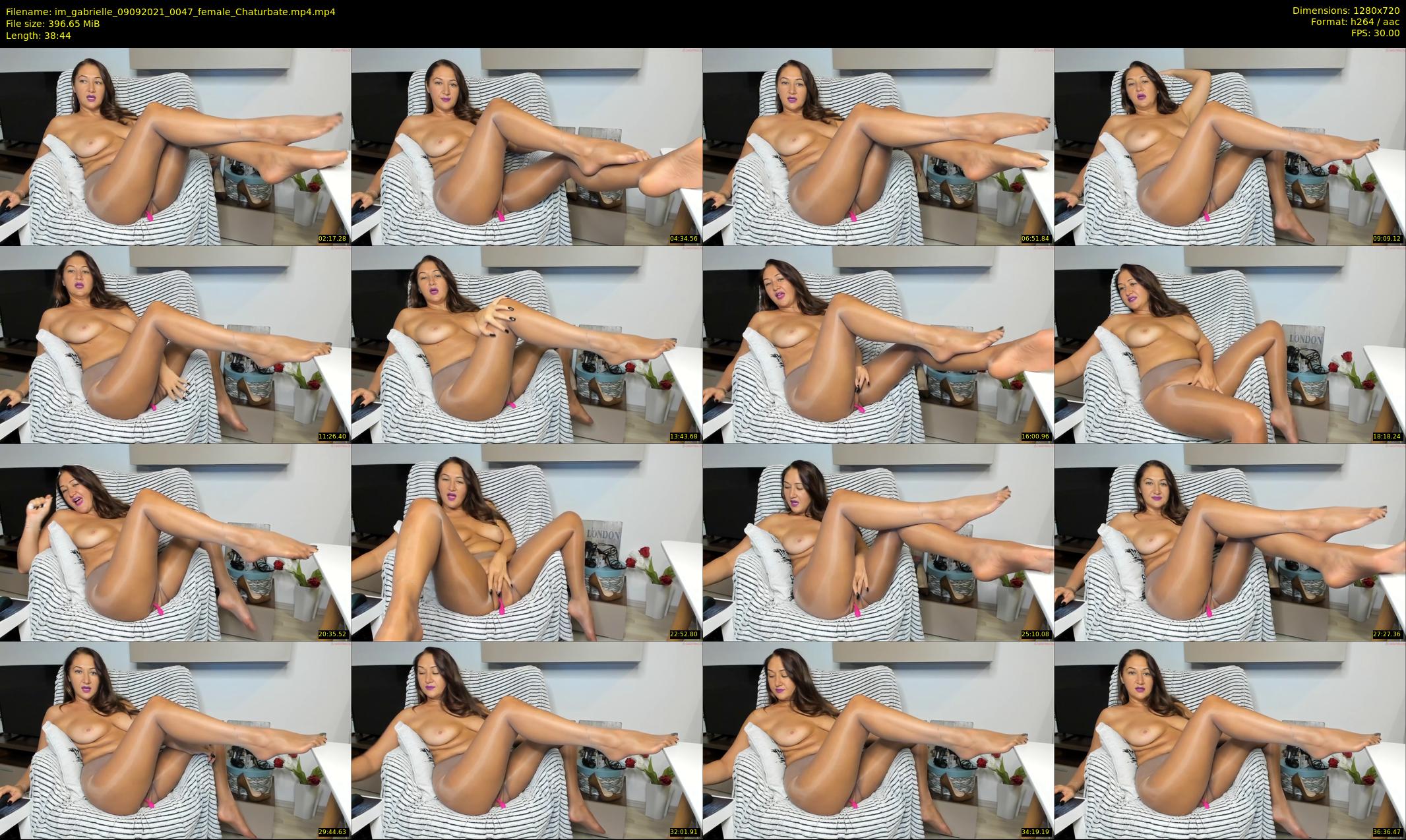 im_gabrielle — 39 minute Chaturbate female cam show recording, 720p, Sep 9, 2021