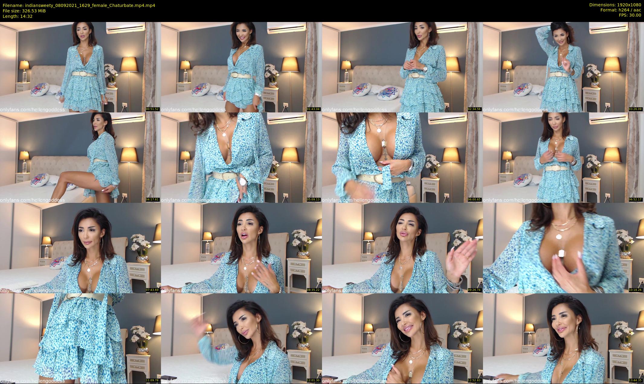 indiansweety — 15 minute Chaturbate female cam show recording, 1080p, Sep 8, 2021