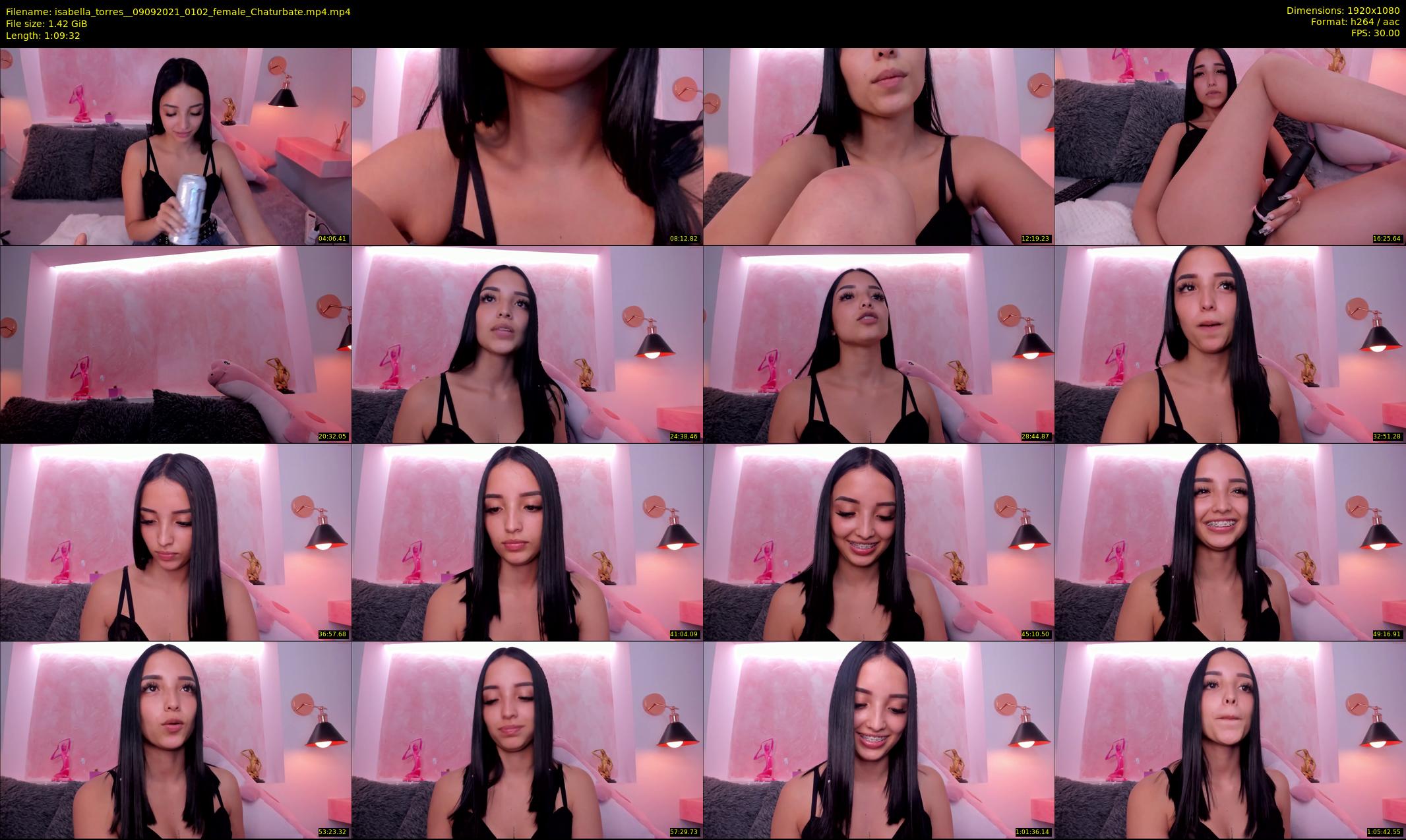 isabella_torres_ — 70 minute Chaturbate female cam show recording, 1080p, Sep 9, 2021