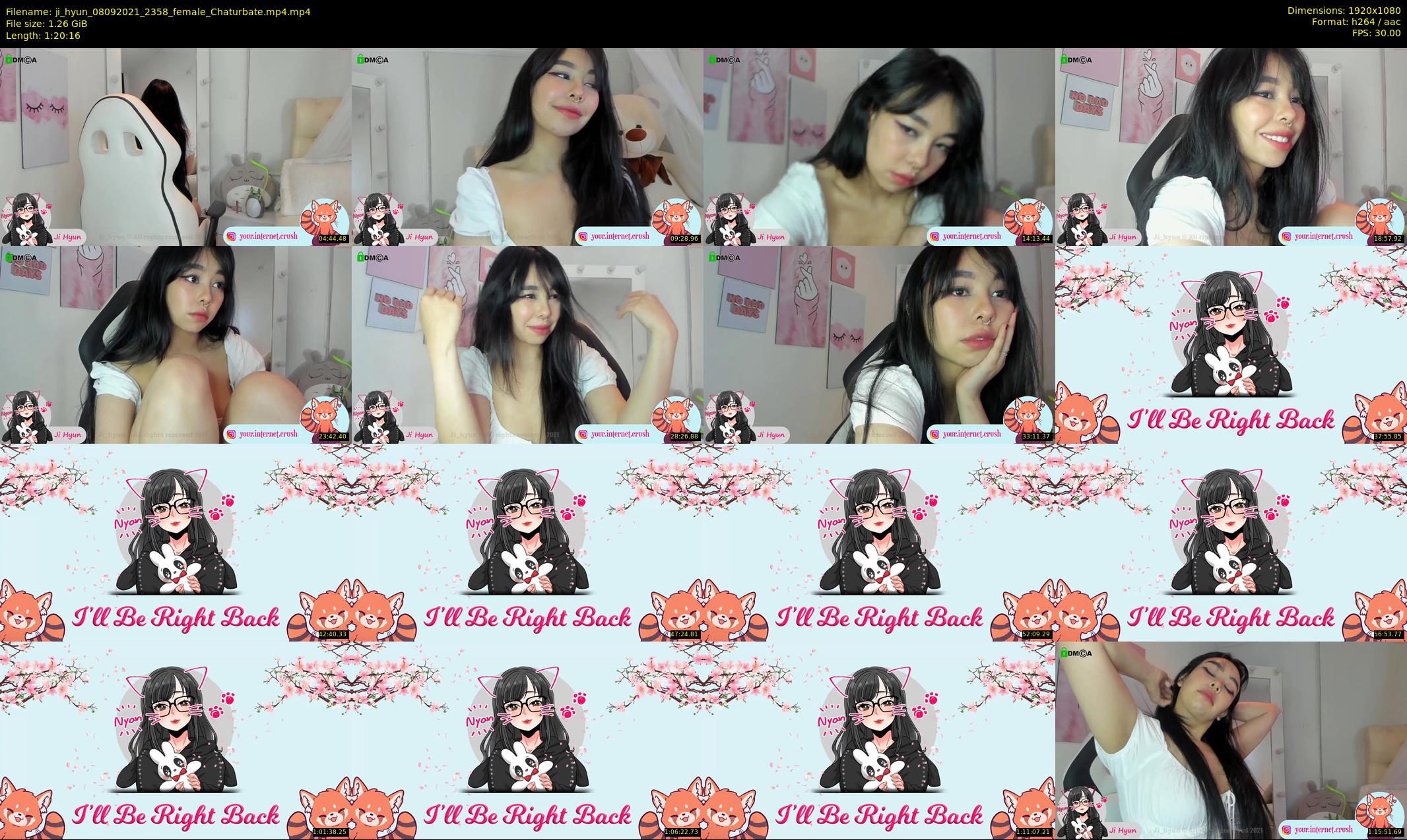 ji_hyun — 81 minute Chaturbate female cam show recording, 1080p, Sep 8, 2021