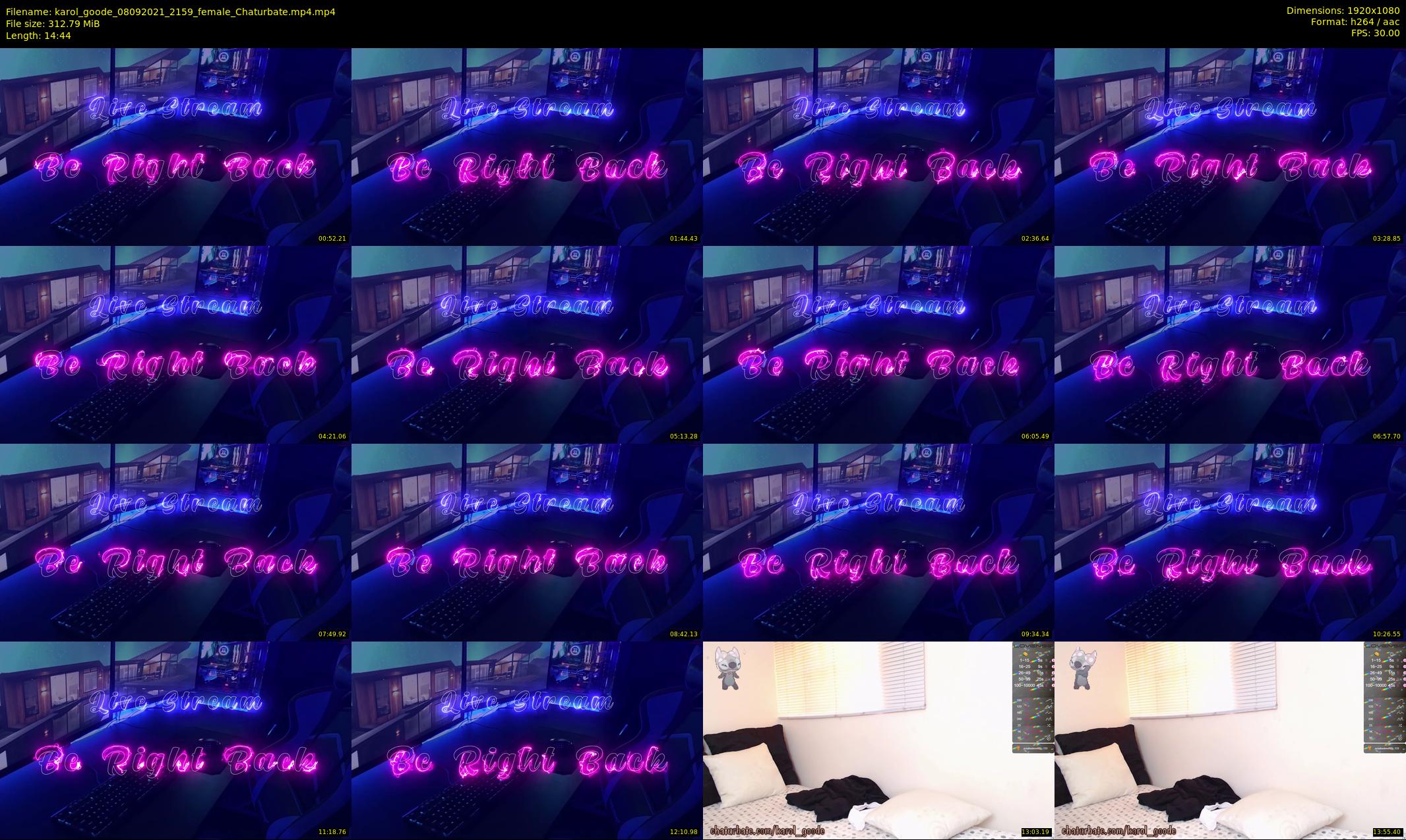 karol_goode — 15 minute Chaturbate female cam show recording, 1080p, Sep 8, 2021