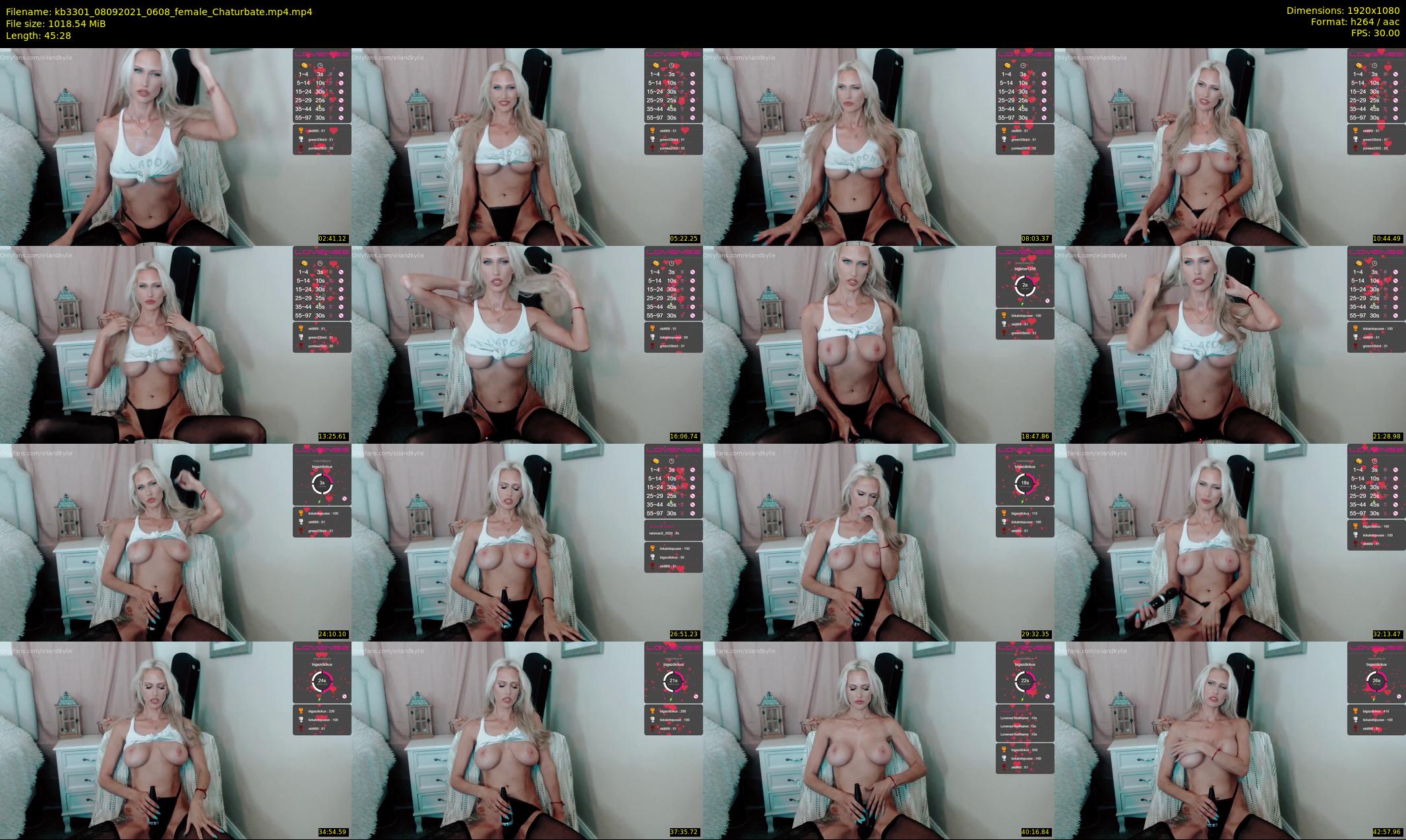 kb3301 — 46 minute Chaturbate couple cam show recording, 1080p, Sep 8, 2021