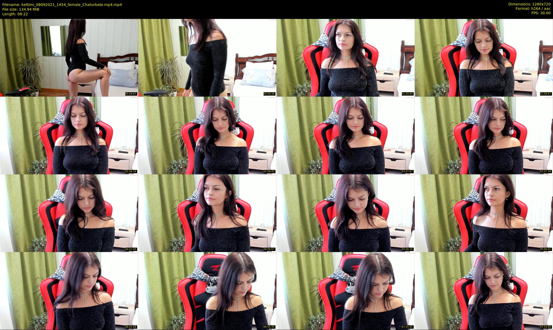 kettimi — 9 minute Chaturbate female cam show recording, 720p, Sep 8, 2021