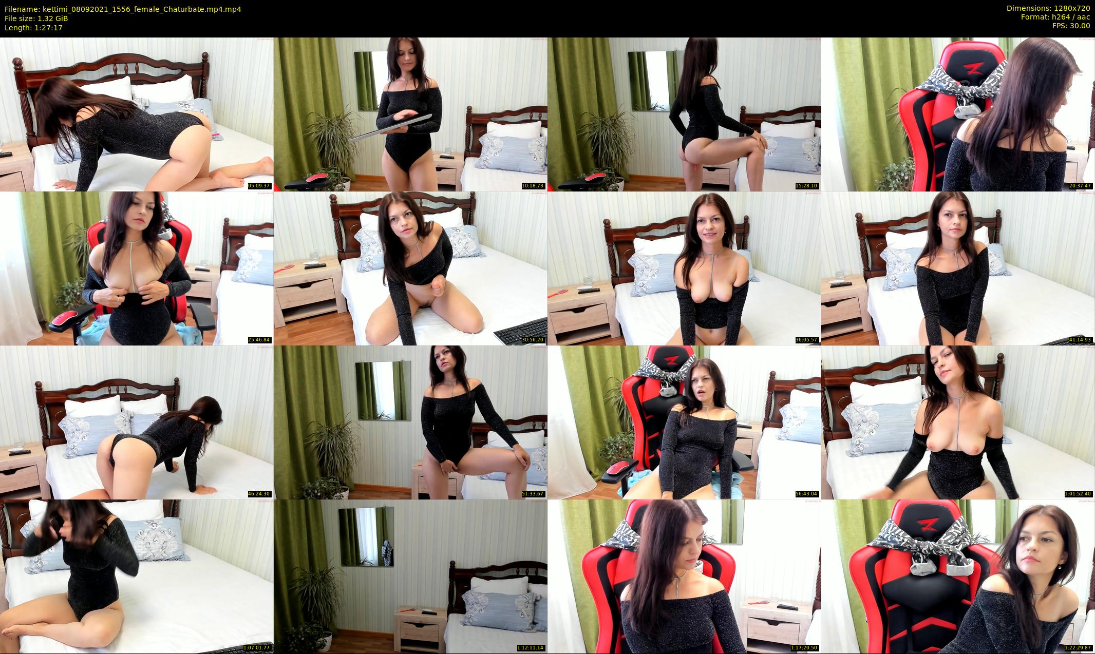 kettimi — 88 minute Chaturbate female cam show recording, 720p, Sep 8, 2021