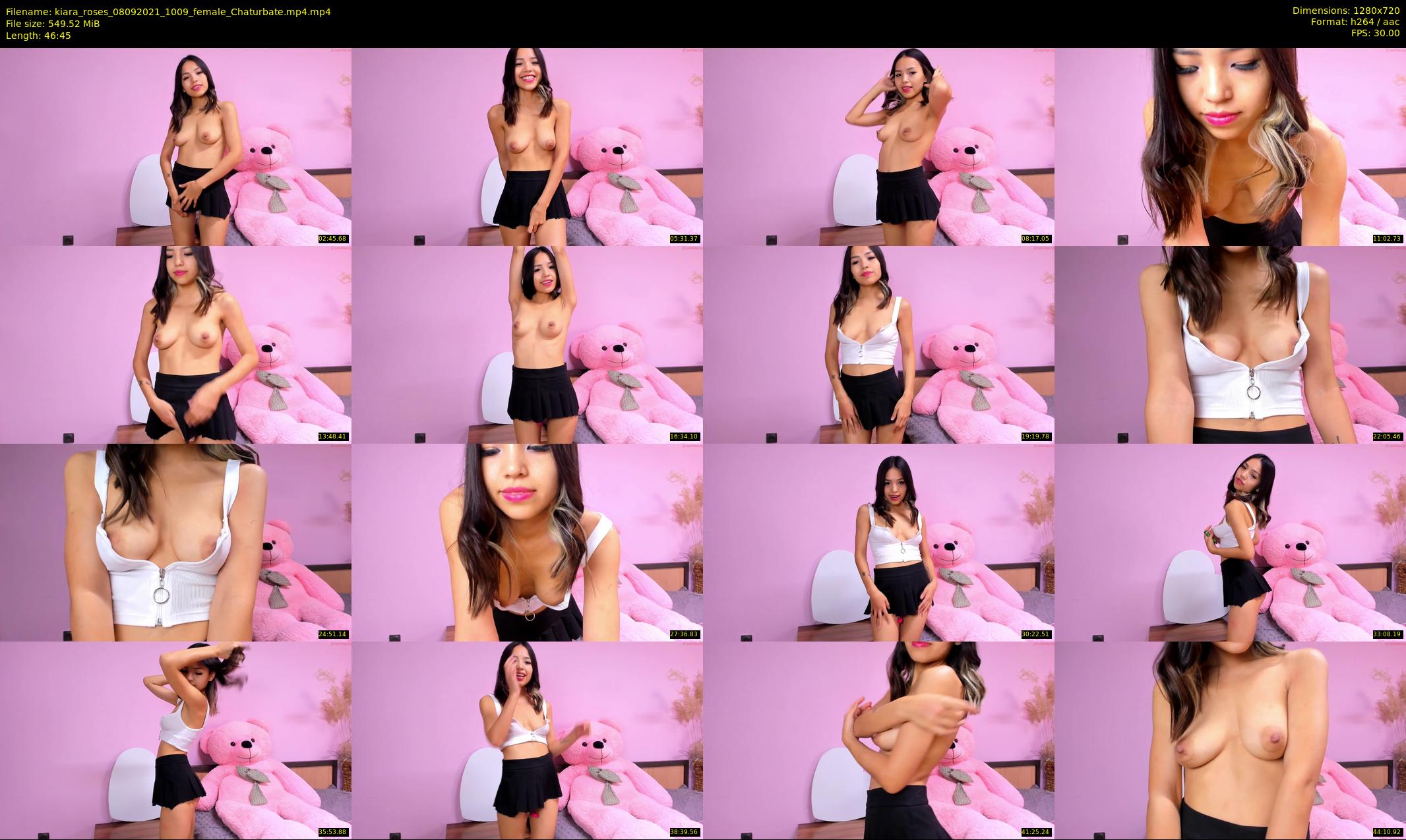 kiara_roses — 47 minute Chaturbate female cam show recording, 720p, Sep 8, 2021