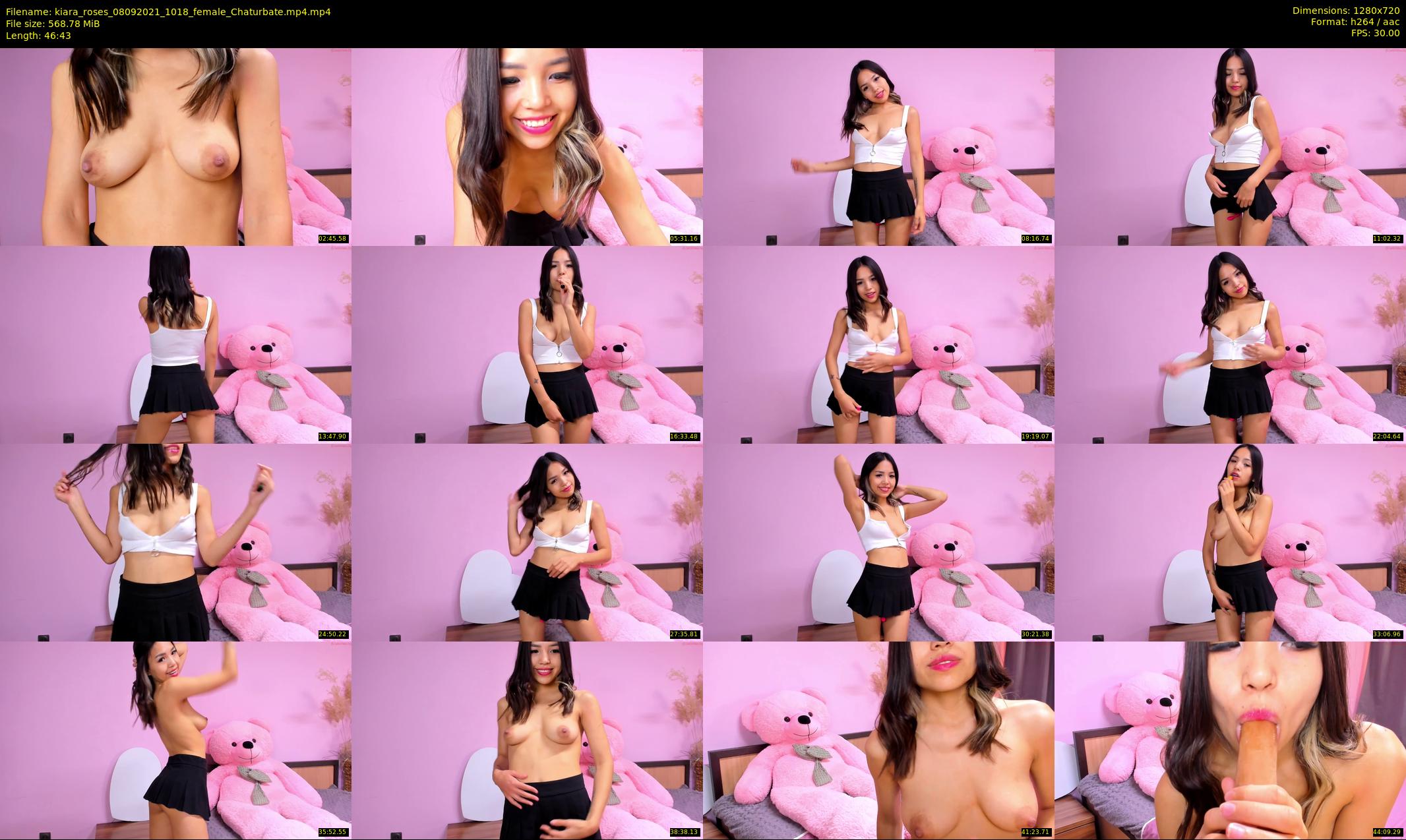 kiara_roses — 47 minute Chaturbate female cam show recording, 720p, Sep 8, 2021