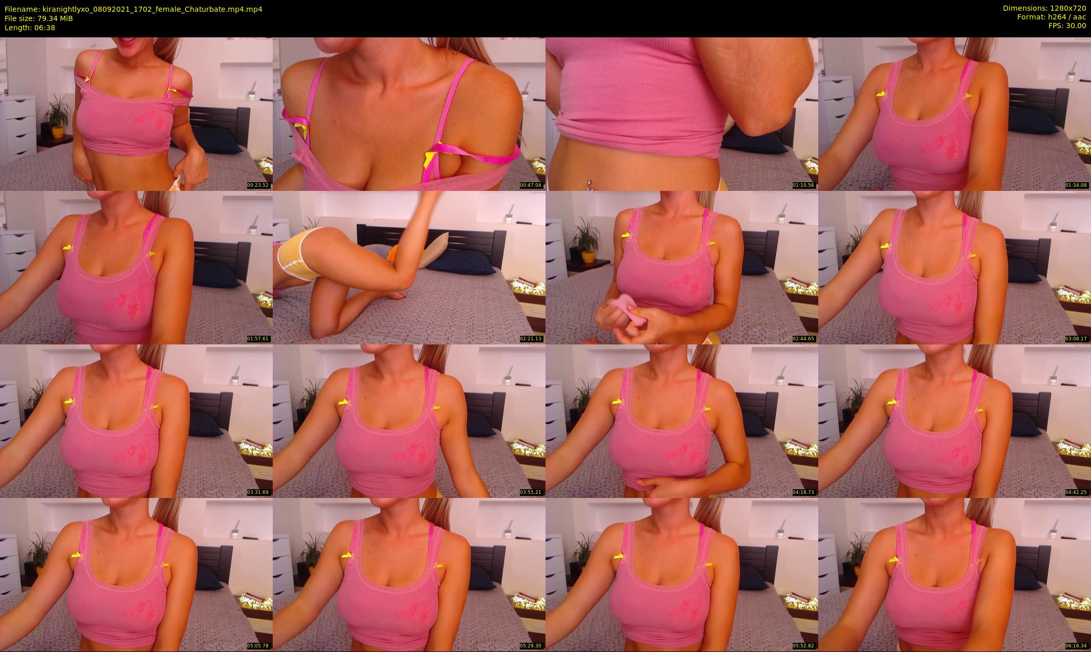 kiranightlyxo — 7 minute Chaturbate female cam show recording, 720p, Sep 8, 2021