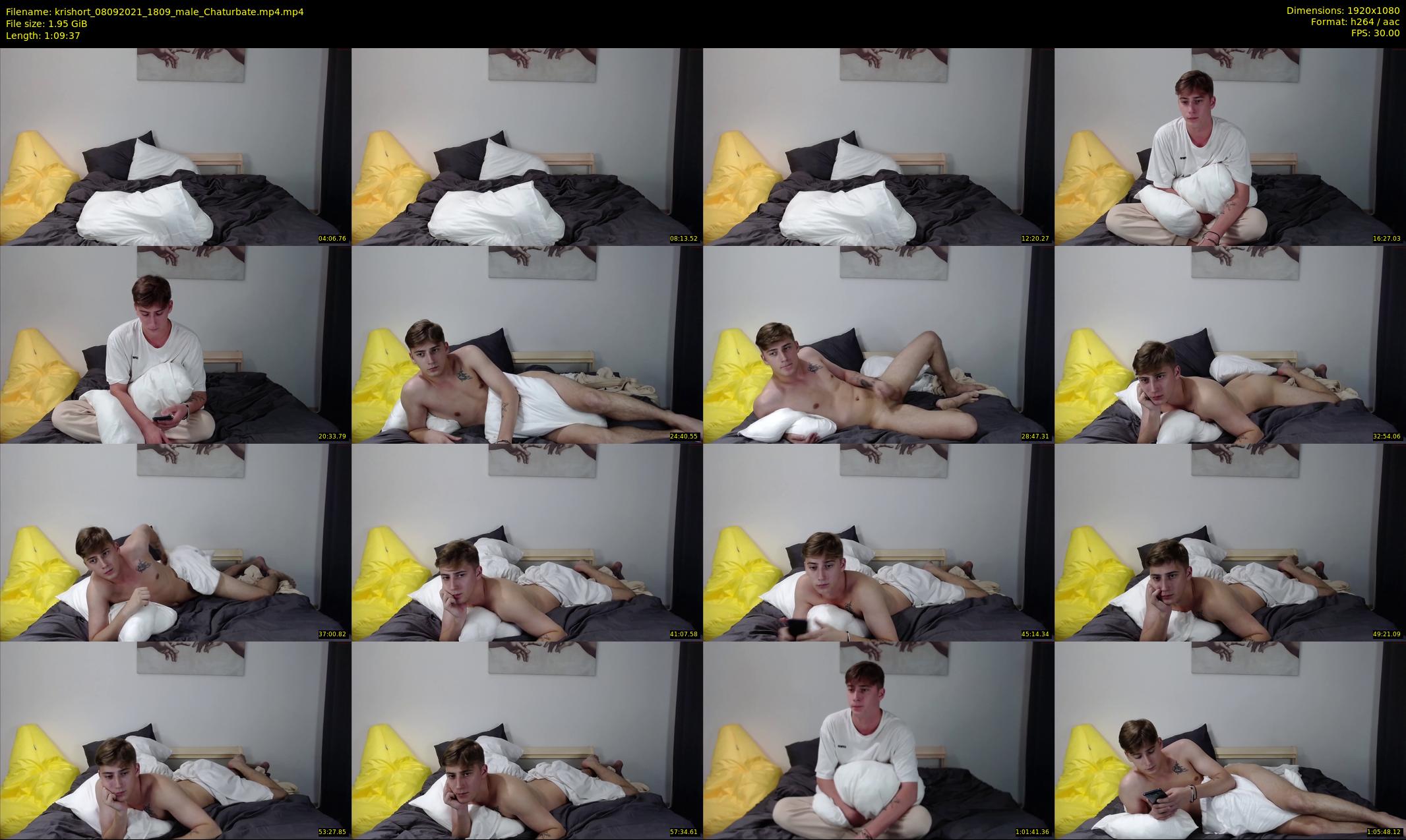 krishort — 70 minute Chaturbate male cam show recording, 1080p, Sep 8, 2021