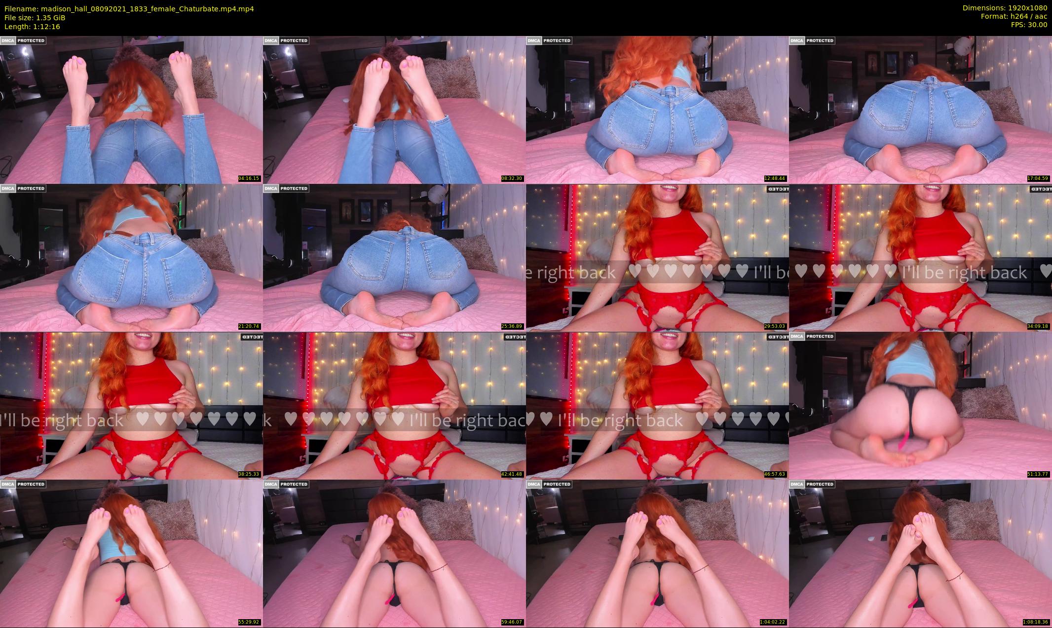 madison_hall — 73 minute Chaturbate female cam show recording, 1080p, Sep 8, 2021