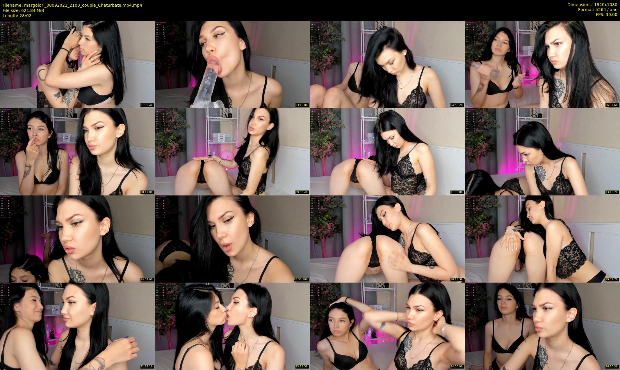 margolori — 29 minute Chaturbate couple cam show recording, 1080p, Sep 8, 2021