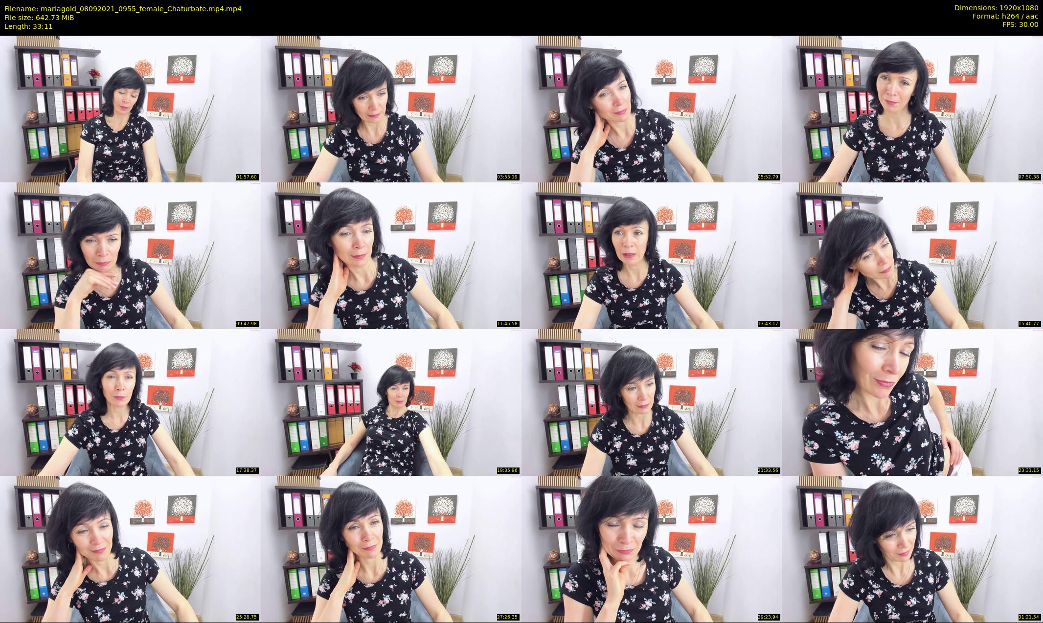 mariagold — 34 minute Chaturbate female cam show recording, 1080p, Sep 8, 2021