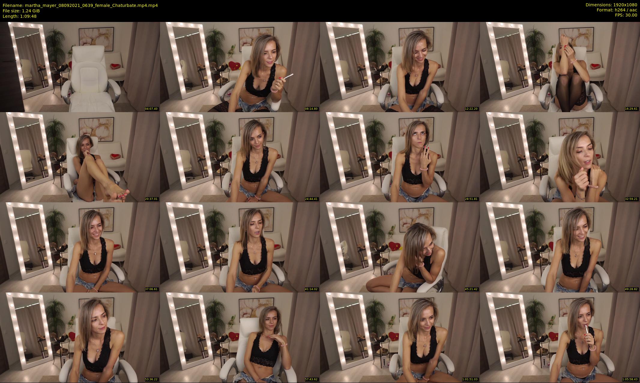 martha_mayer — 70 minute Chaturbate female cam show recording, 1080p, Sep 8, 2021