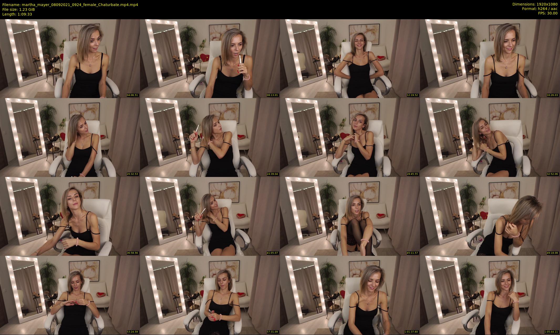 martha_mayer — 70 minute Chaturbate female cam show recording, 1080p, Sep 8, 2021