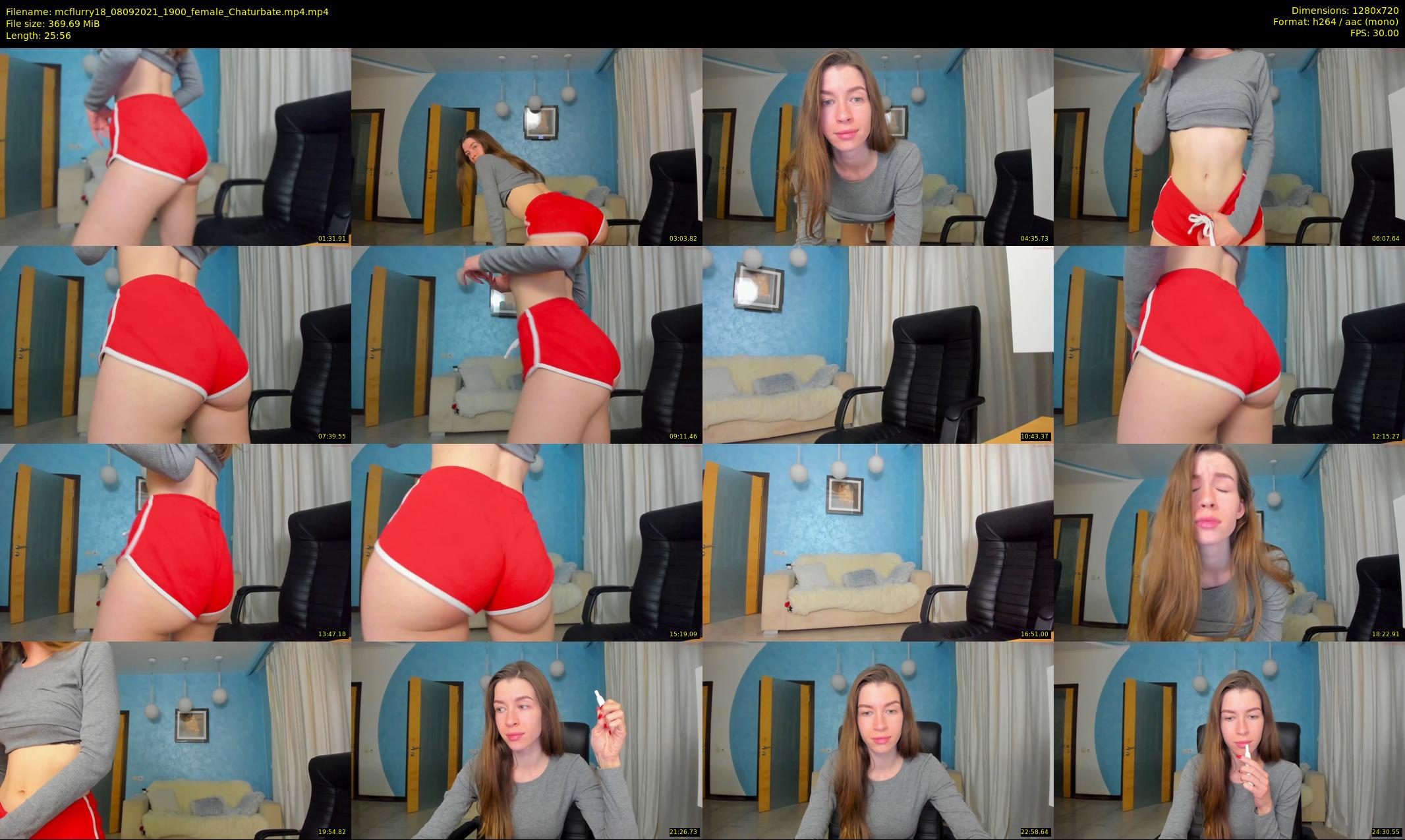 mcflurry18 — 26 minute Chaturbate female cam show recording, 720p, Sep 8, 2021