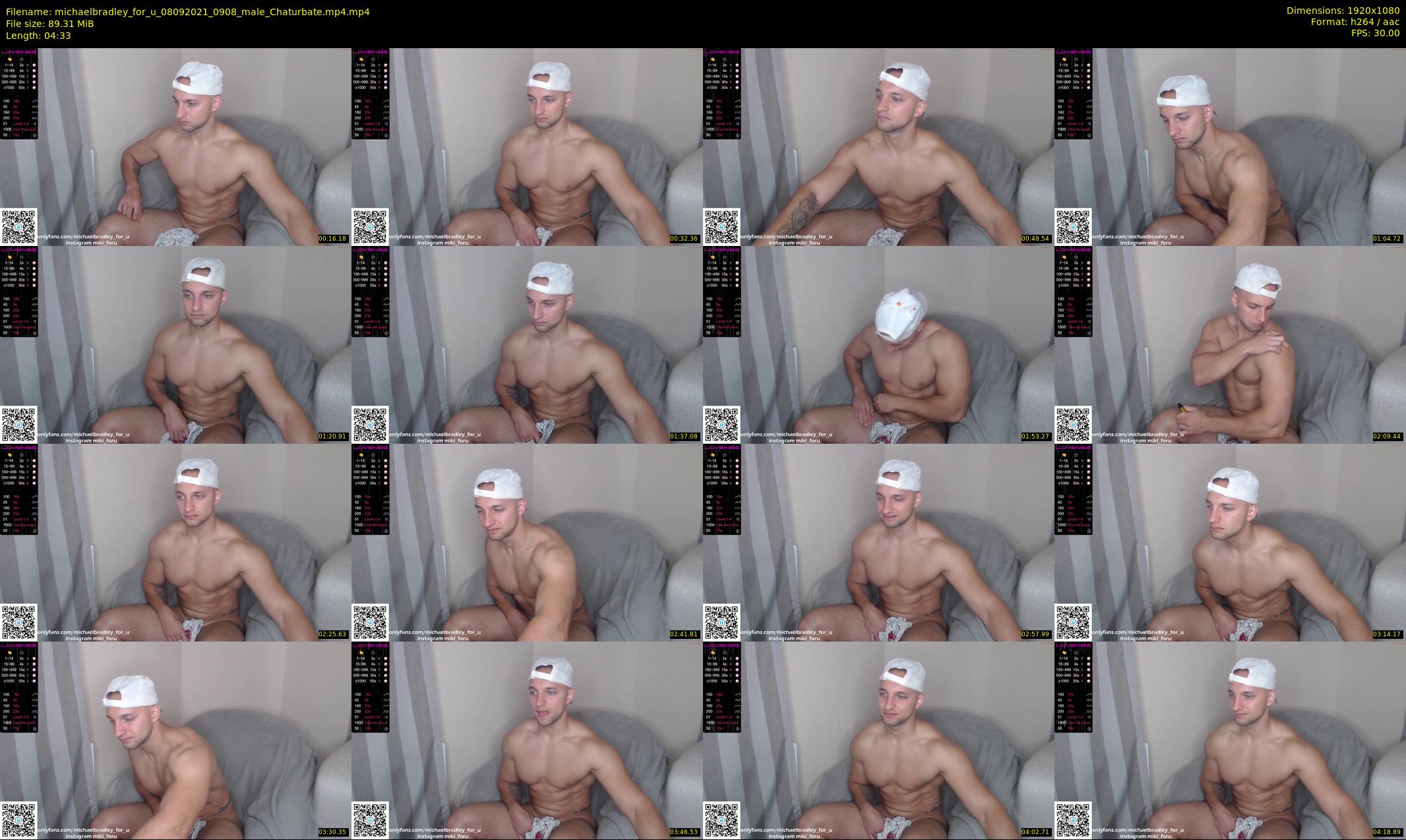michaelbradley_for_u — 5 minute Chaturbate male cam show recording, 1080p, Sep 8, 2021