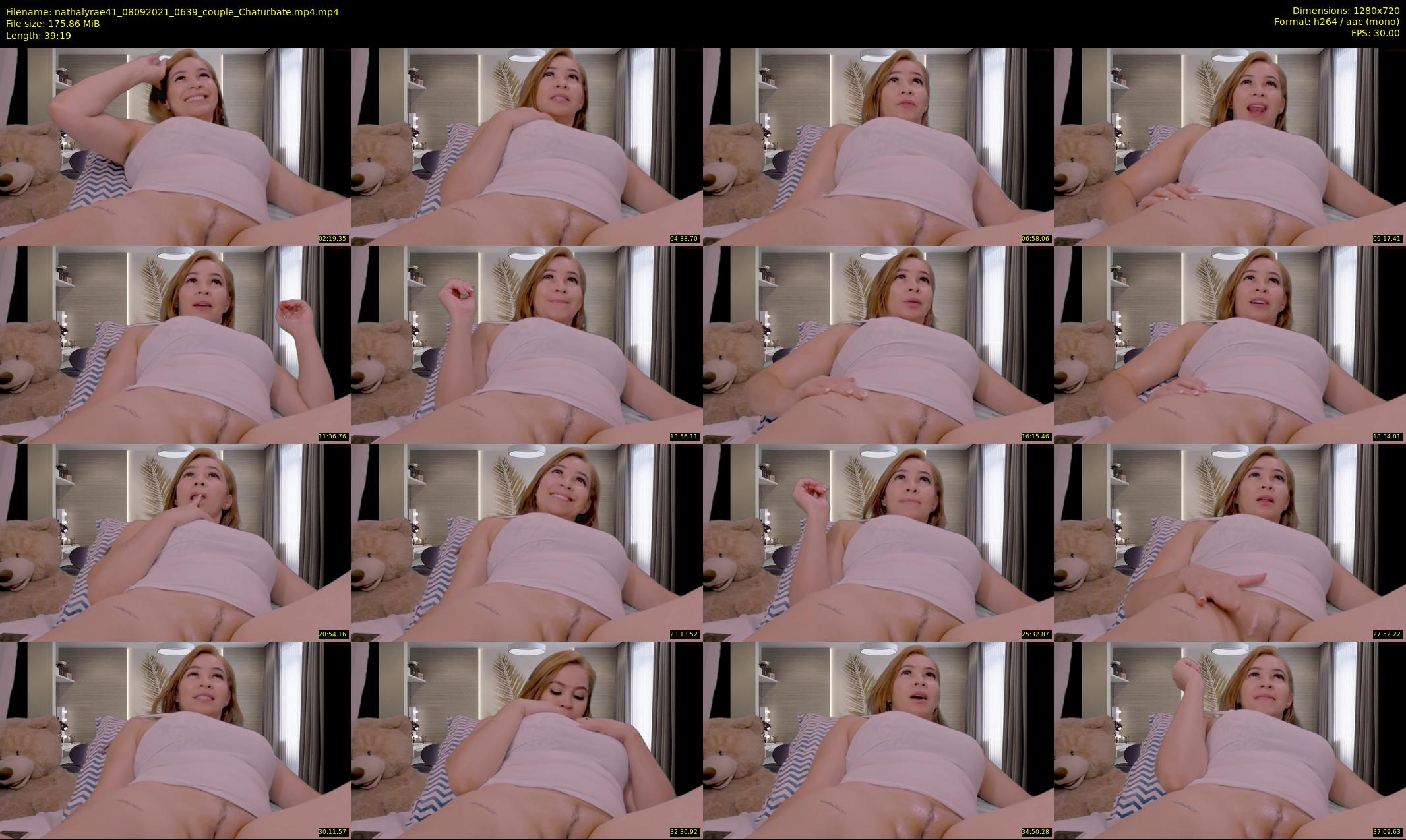 nathalyrae41 — 40 minute Chaturbate female cam show recording, 720p, Sep 8, 2021