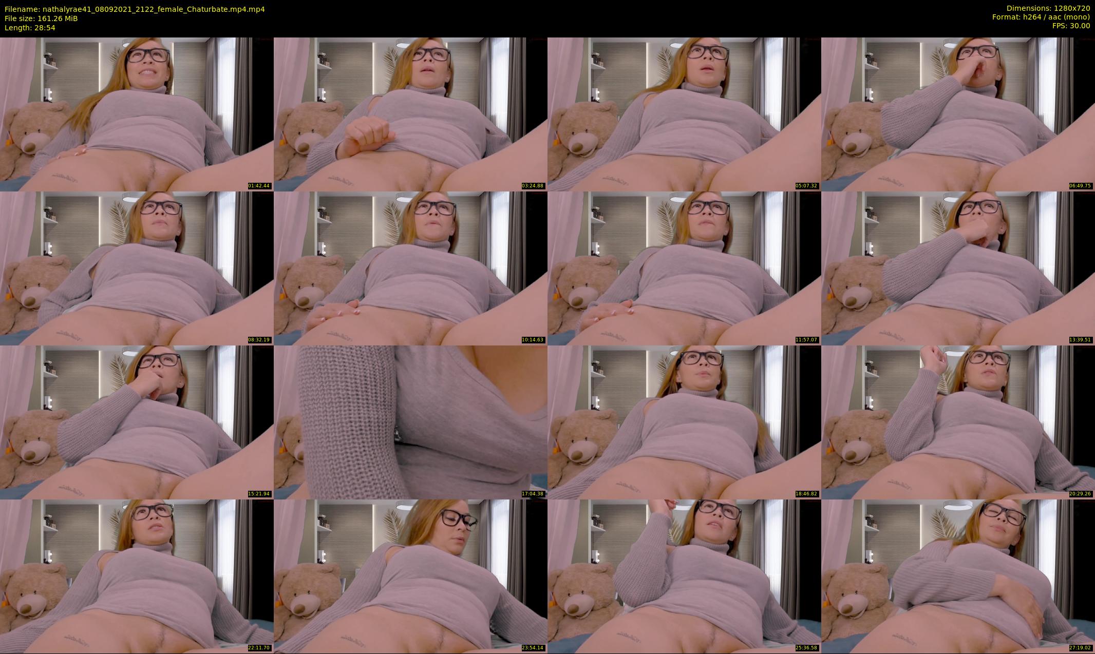 nathalyrae41 — 29 minute Chaturbate female cam show recording, 720p, Sep 8, 2021