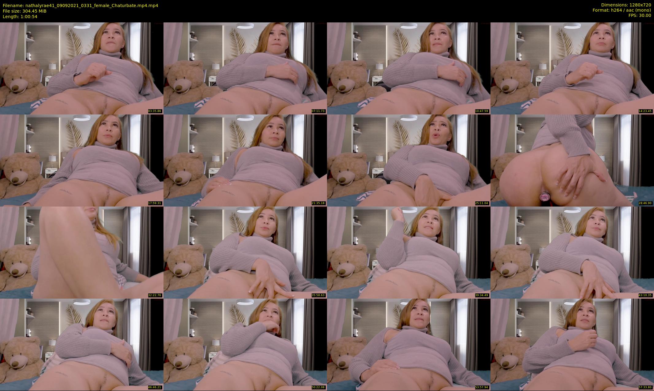 nathalyrae41 — 61 minute Chaturbate female cam show recording, 720p, Sep 9, 2021