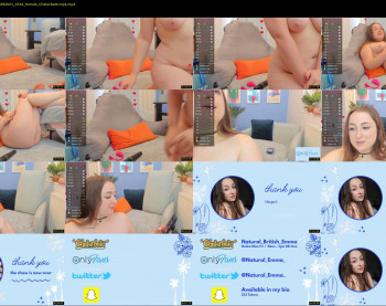 natural_british_emma — 12 minute Chaturbate female cam show recording, 1080p, Sep 8, 2021