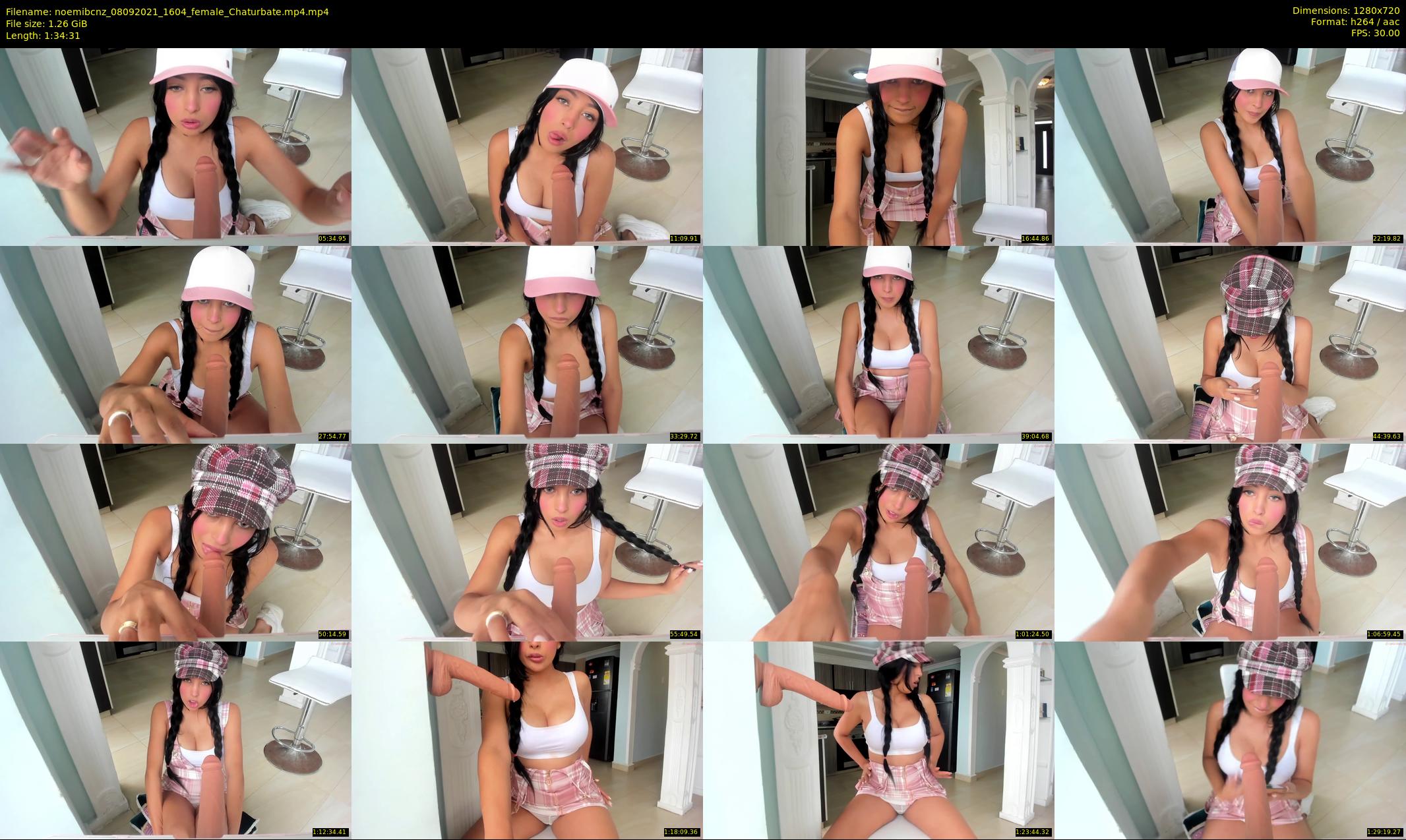 noemibcnz — 95 minute Chaturbate couple cam show recording, 720p, Sep 8, 2021