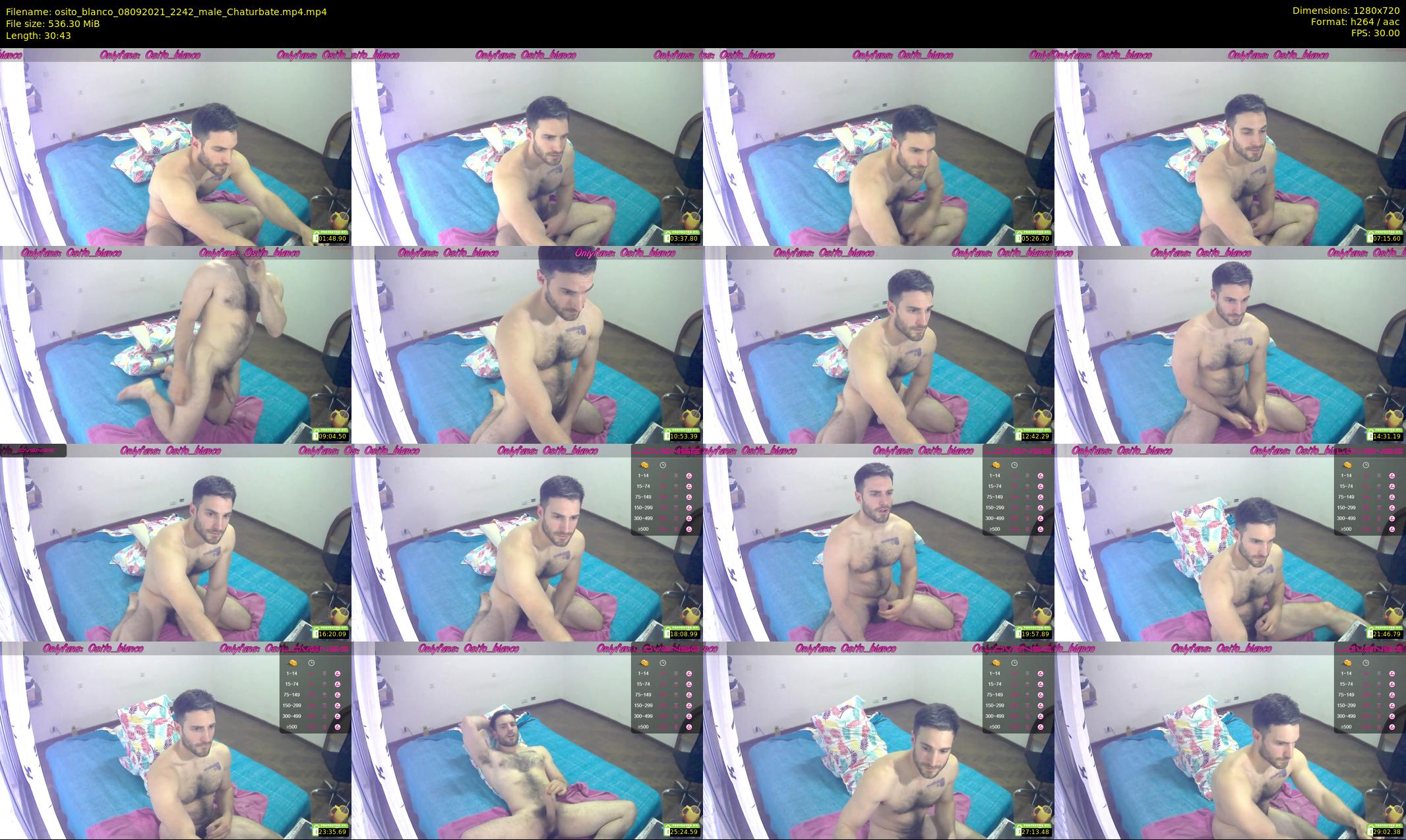osito_blanco — 31 minute Chaturbate male cam show recording, 720p, Sep 8, 2021