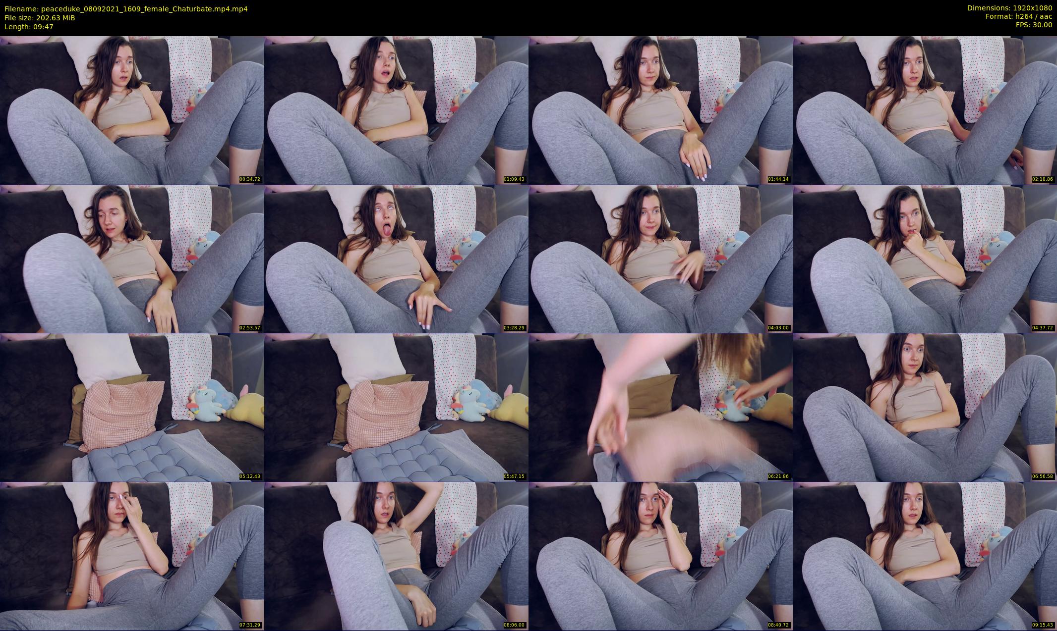 peaceduke — 10 minute Chaturbate female cam show recording, 1080p, Sep 8, 2021