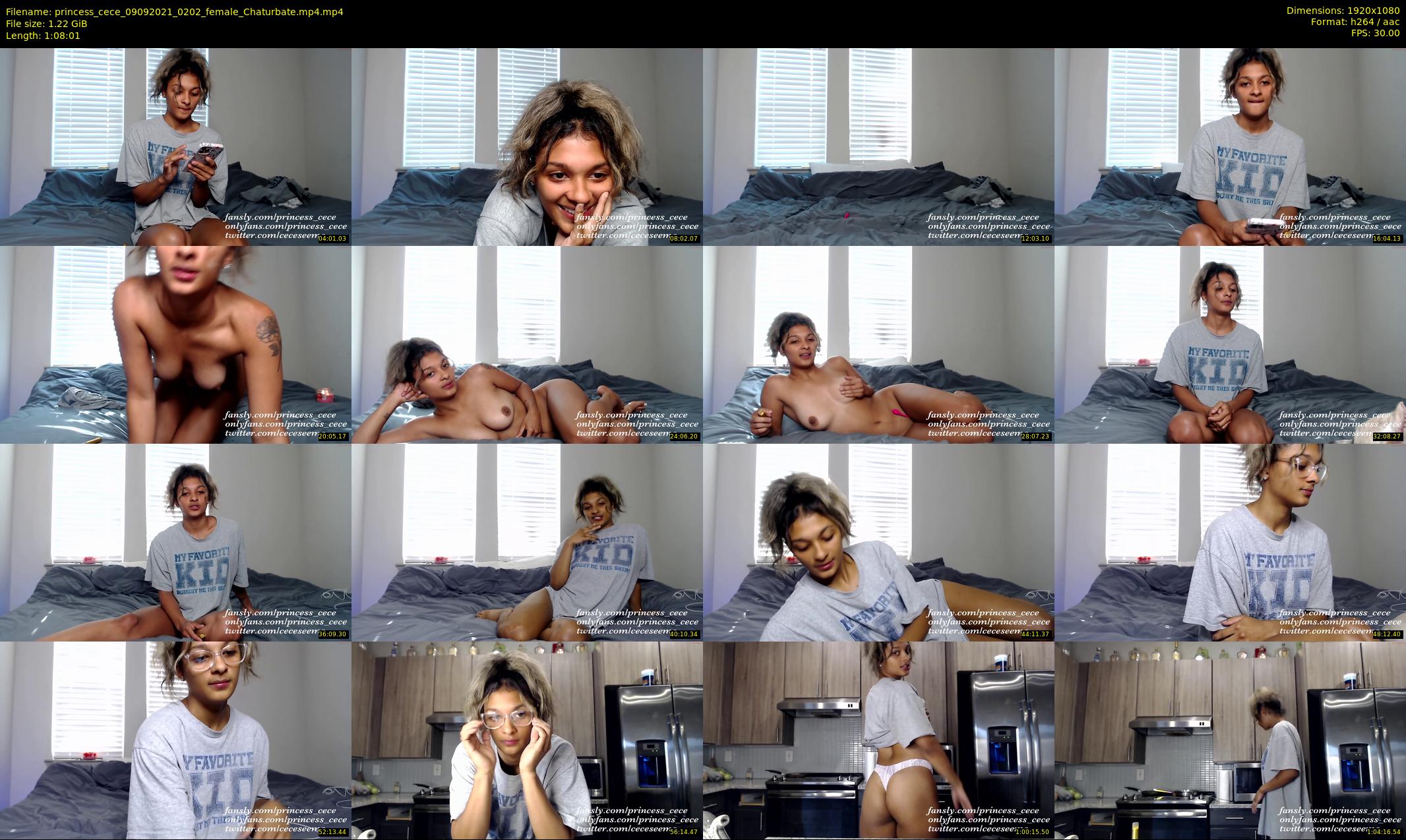 princess_cece — 69 minute Chaturbate female cam show recording, 1080p, Sep 9, 2021