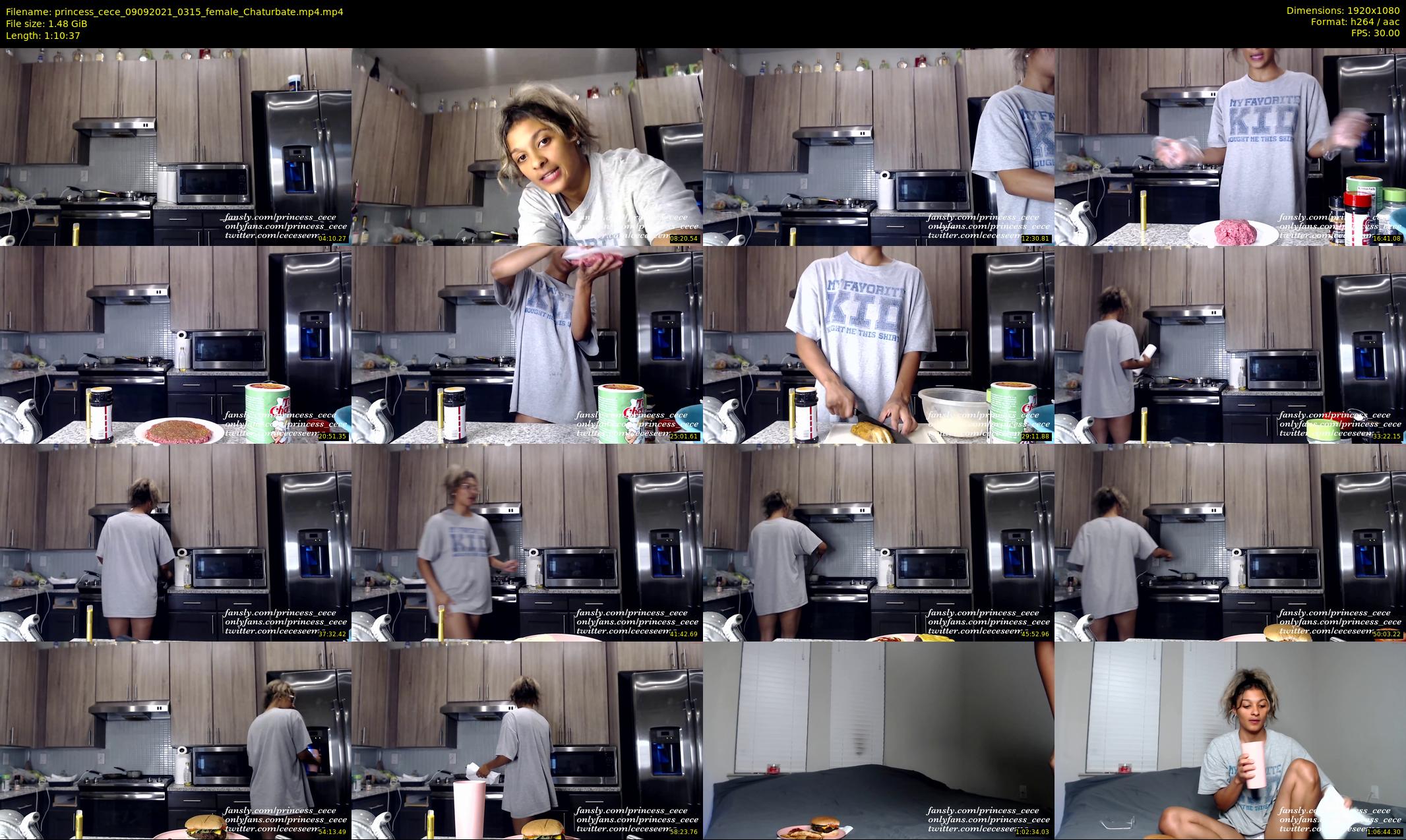 princess_cece — 71 minute Chaturbate female cam show recording, 1080p, Sep 9, 2021