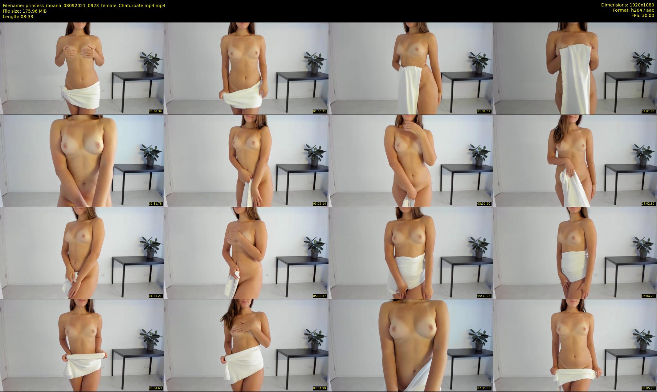 princess_moana — 9 minute Chaturbate female cam show recording, 1080p, Sep 8, 2021