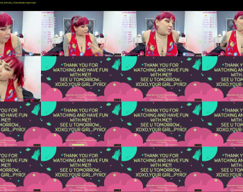pyrowayne — 10 minute Chaturbate female cam show recording, 1080p, Sep 9, 2021