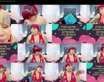 pyrowayne — 61 minute Chaturbate female cam show recording, 1080p, Sep 9, 2021