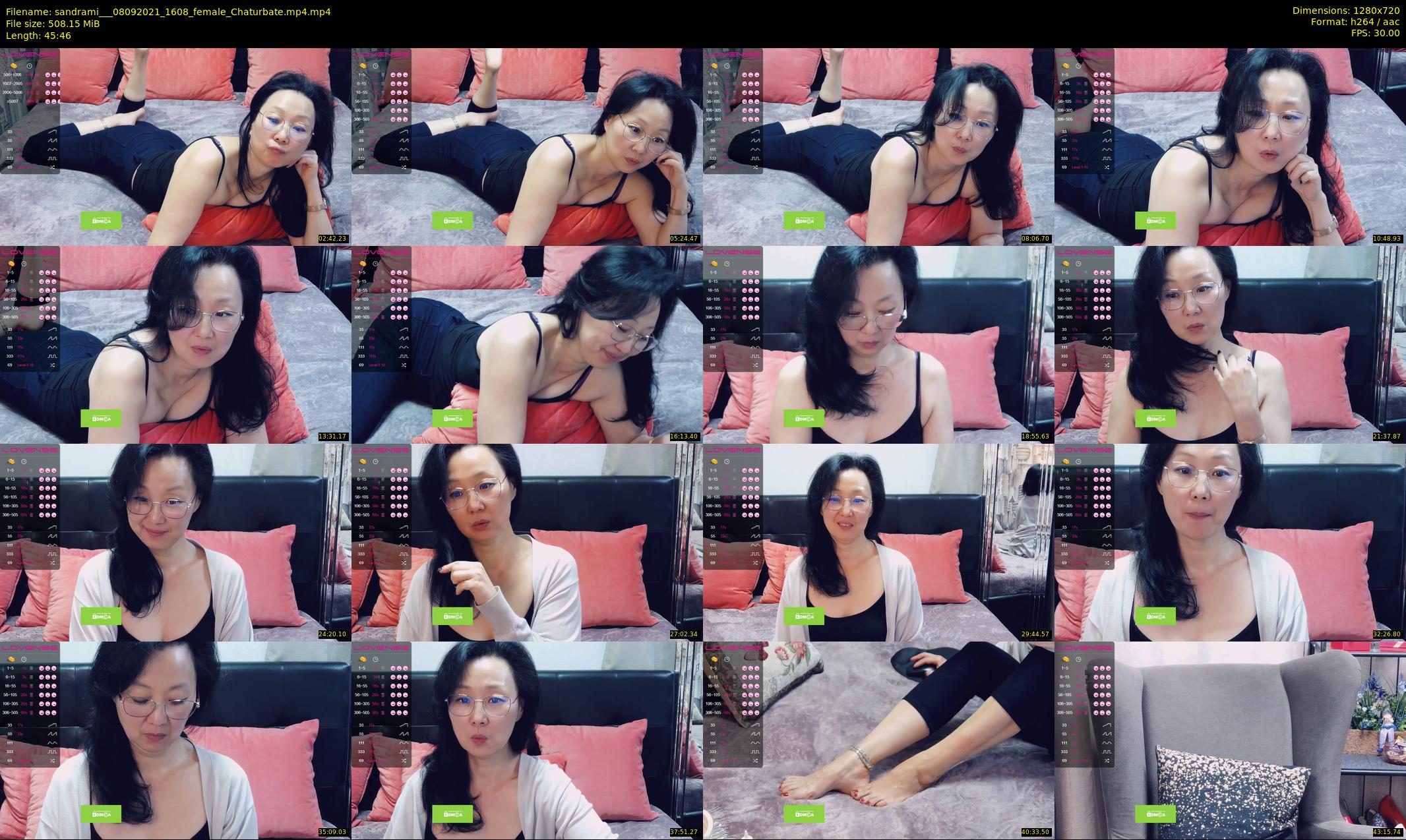 sandrami__ — 46 minute Chaturbate female cam show recording, 720p, Sep 8, 2021