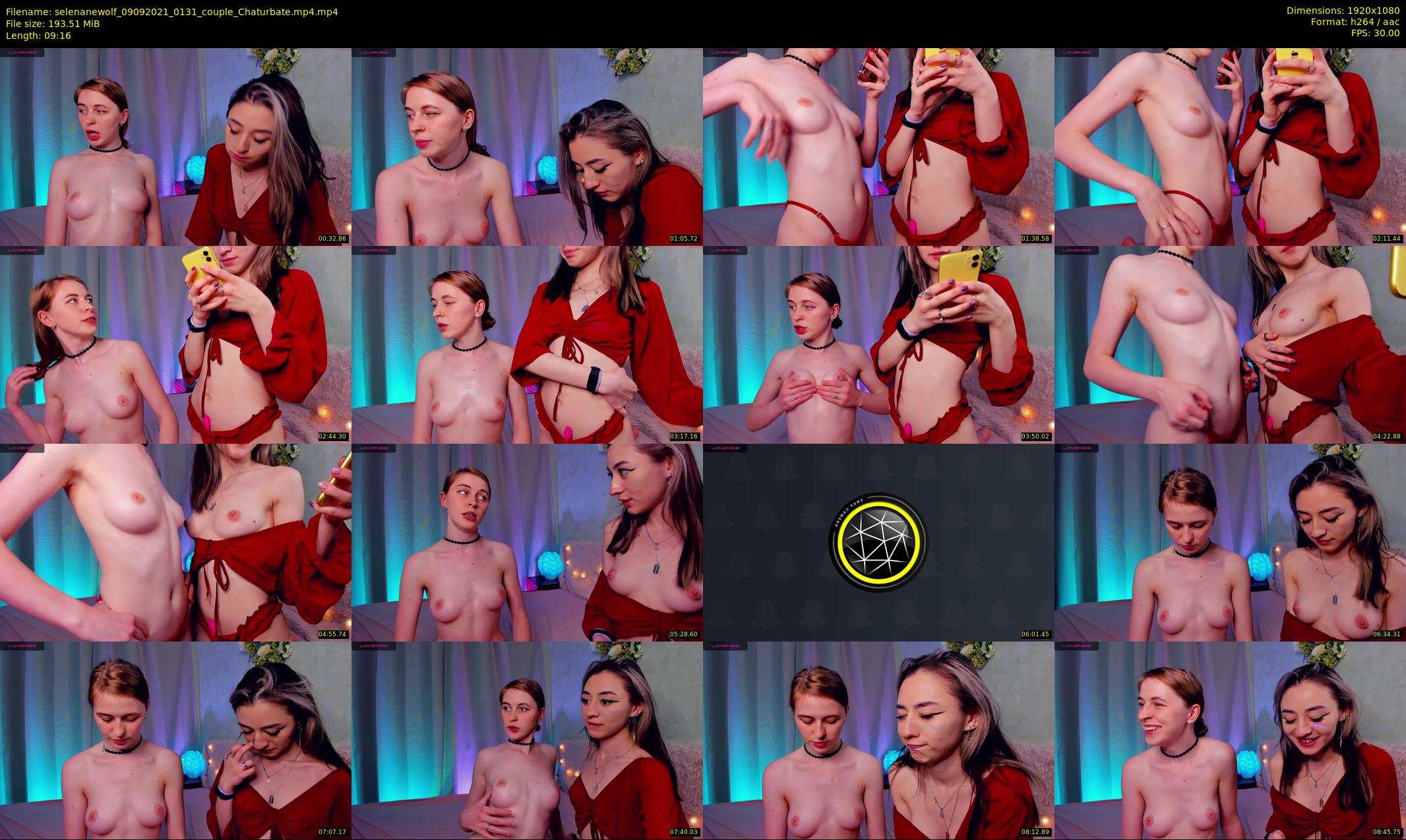 selenanewolf — 10 minute Chaturbate couple cam show recording, 1080p, Sep 9, 2021