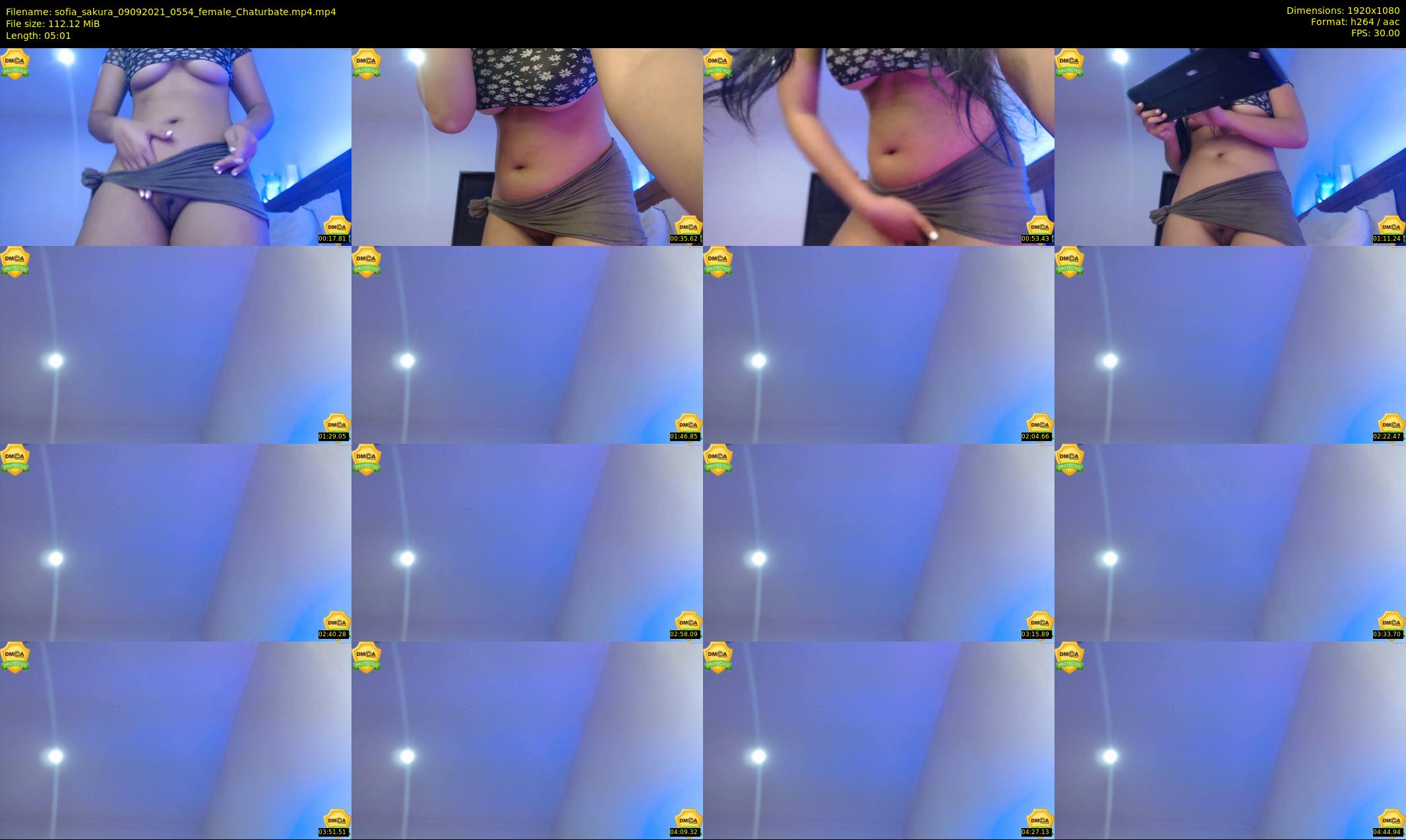 sofia_sakura — 6 minute Chaturbate female cam show recording, 1080p, Sep 9, 2021